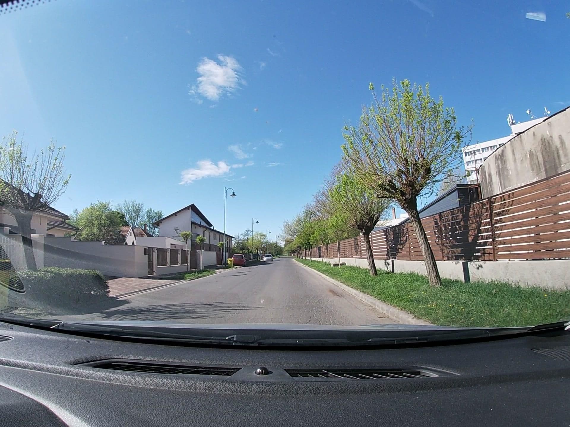 Street view near Amfora Panzió, Gyula — © vst (CC BY-SA · Mapillary)