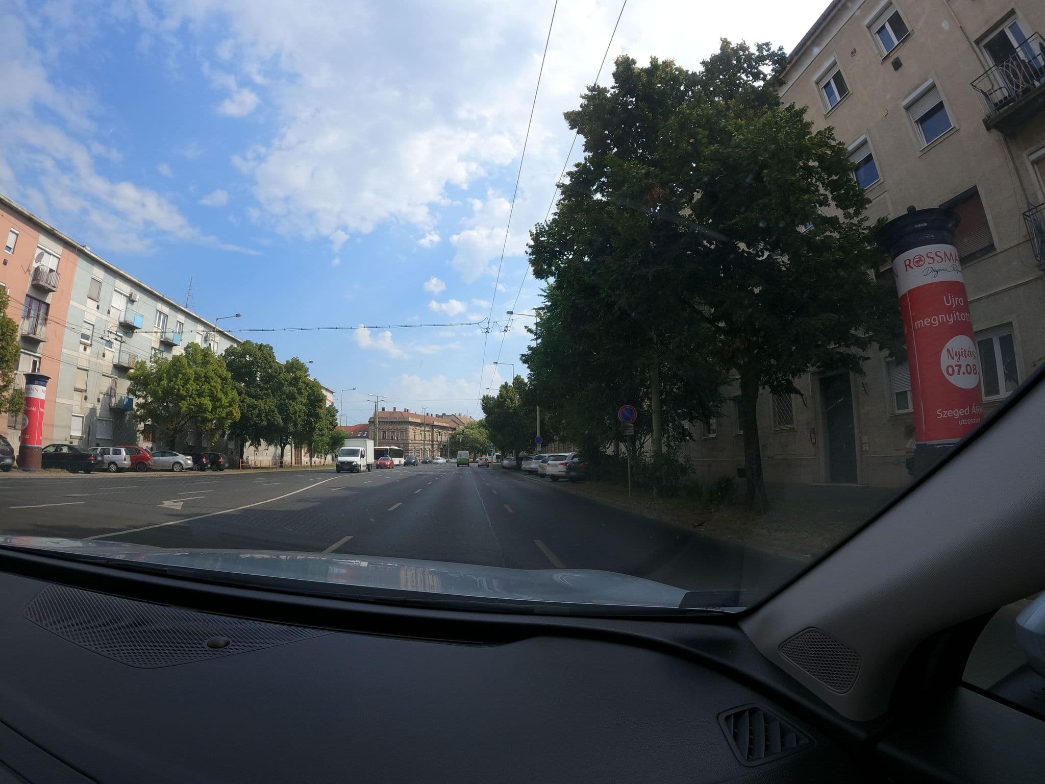 Street view near Mars Apartman, Szeged — © borovac (CC BY-SA · Mapillary)