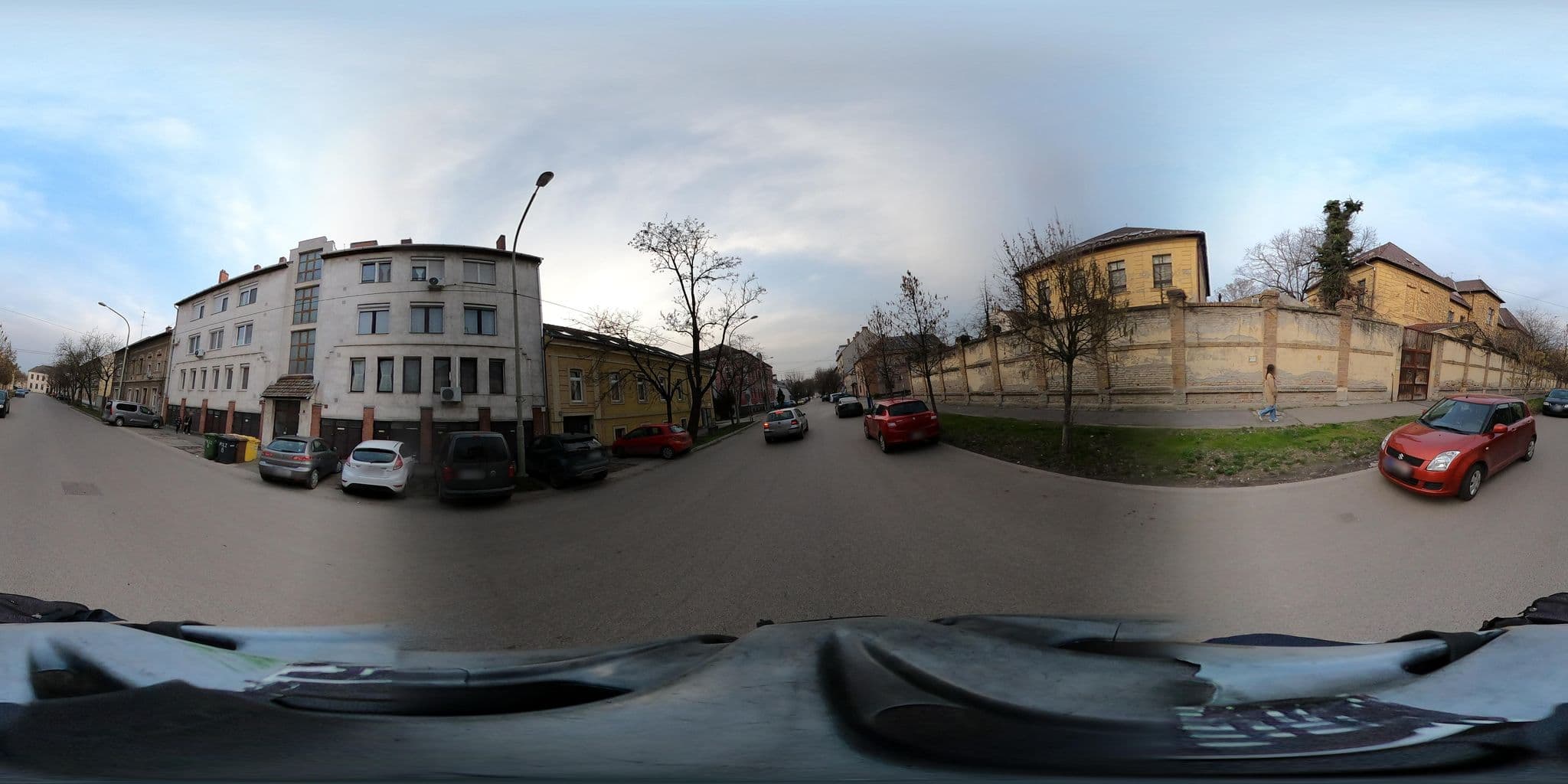 Street view near Mokka Apartman, Szeged — © grozsa11 (CC BY-SA · Mapillary)