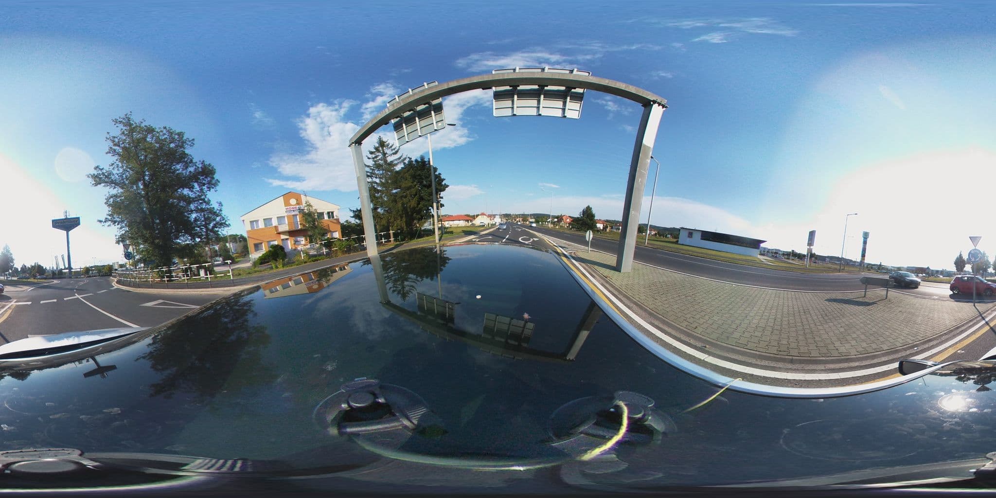 Street view near Bubble hotel, Zalaegerszeg — © kami911 (CC BY-SA · Mapillary)