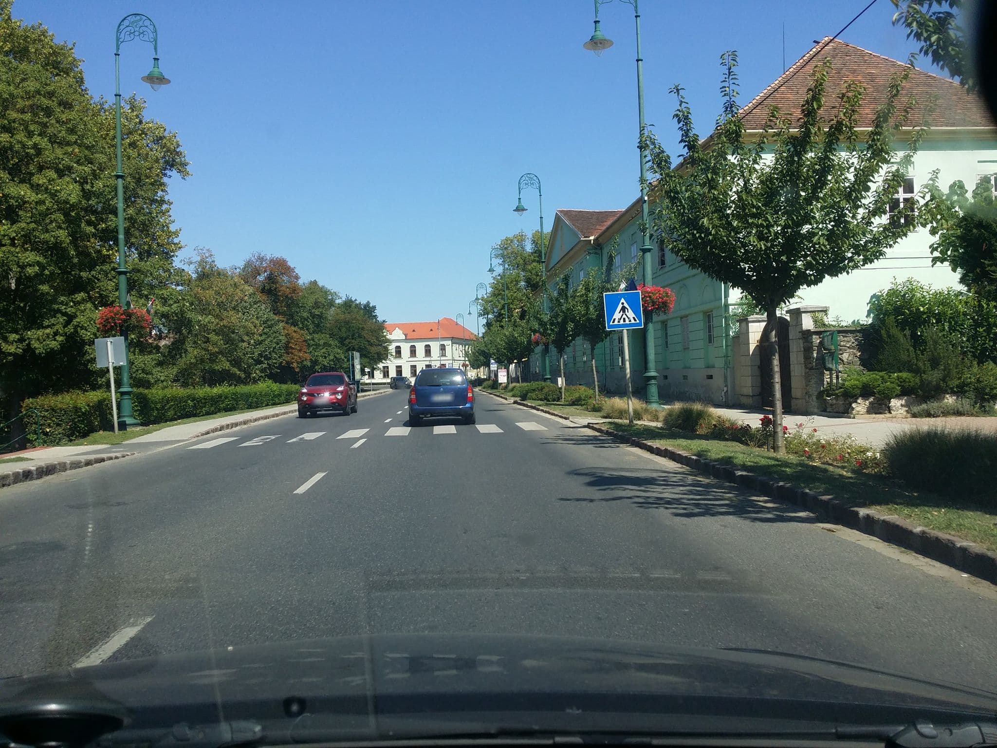 Street view near Hotel Bassiana és Étterem, Sárvár — © vst (CC BY-SA · Mapillary)
