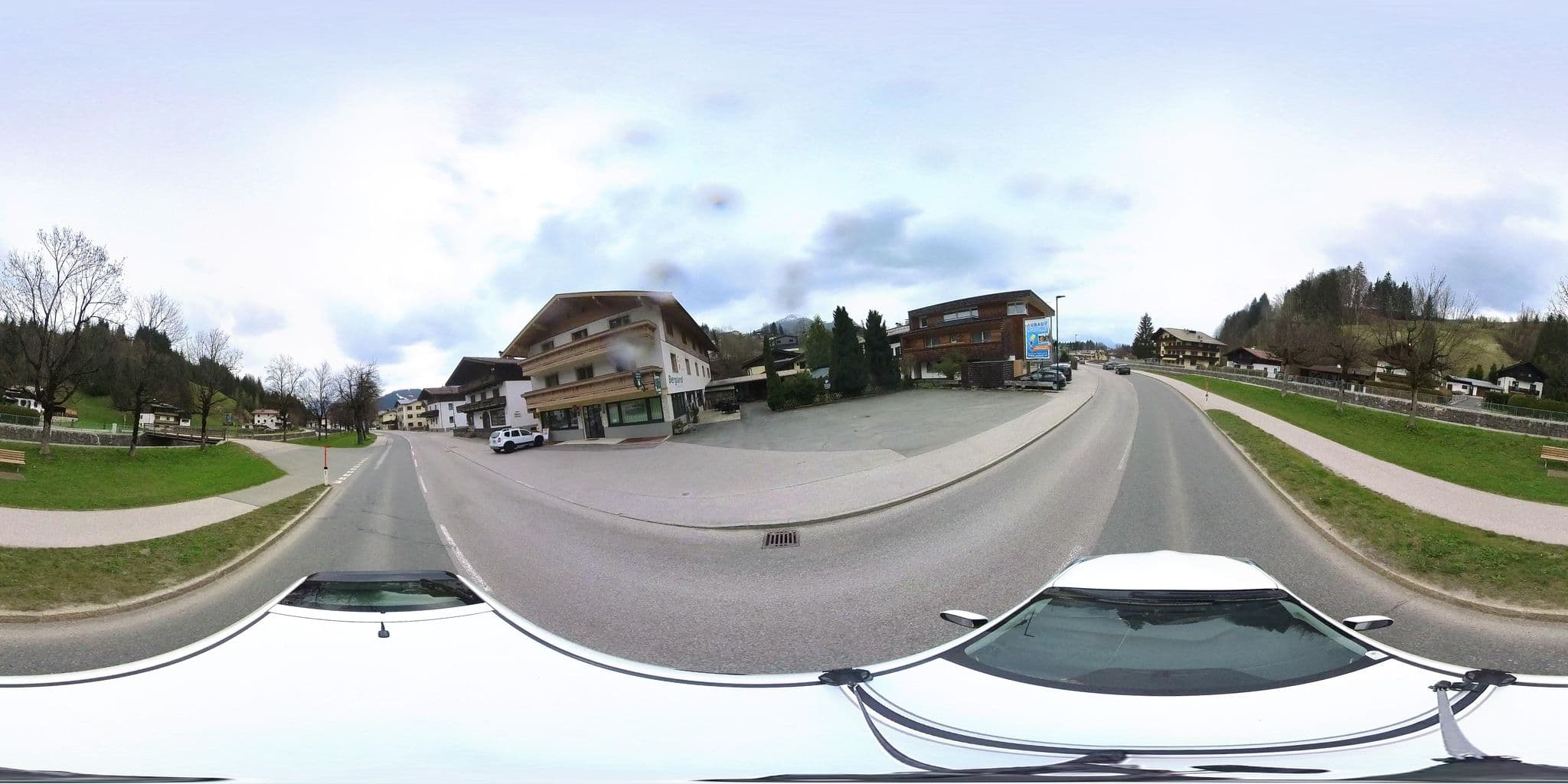 Street view near Haus Bergland, Fieberbrunn — © osmplus_org (CC BY-SA · Mapillary)