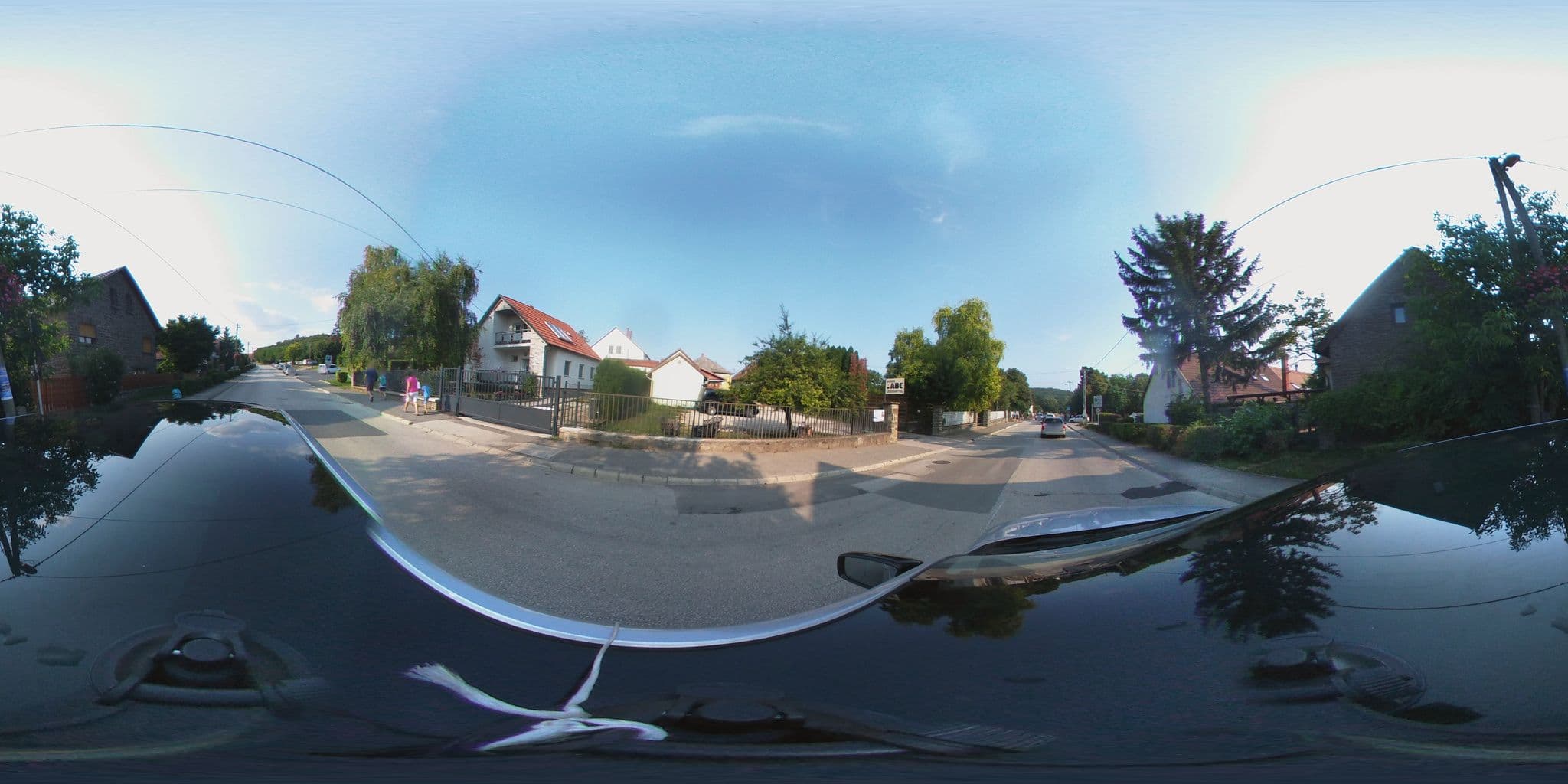 Street view near Kékszalag Vendégház, Tihany — © kami911 (CC BY-SA · Mapillary)