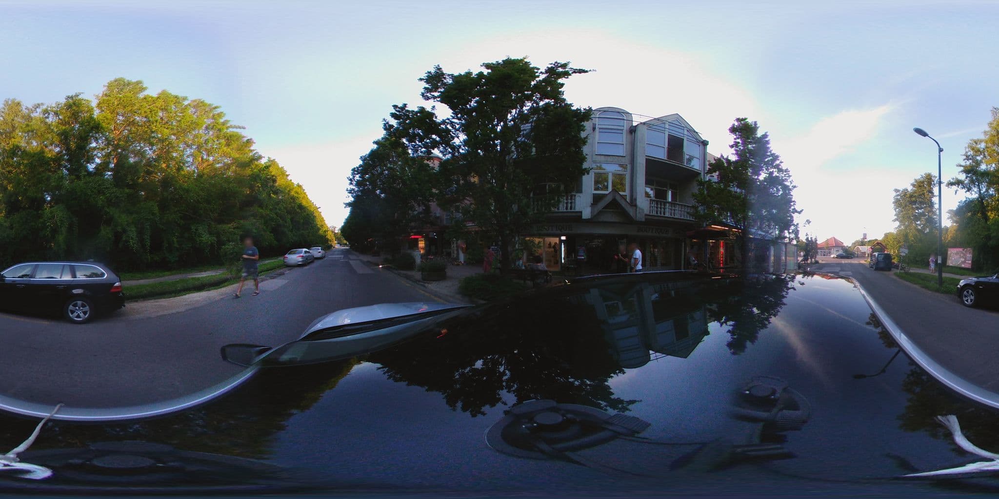 Street view near Majerik Hotel Hévíz, Hévíz — © kami911 (CC BY-SA · Mapillary)