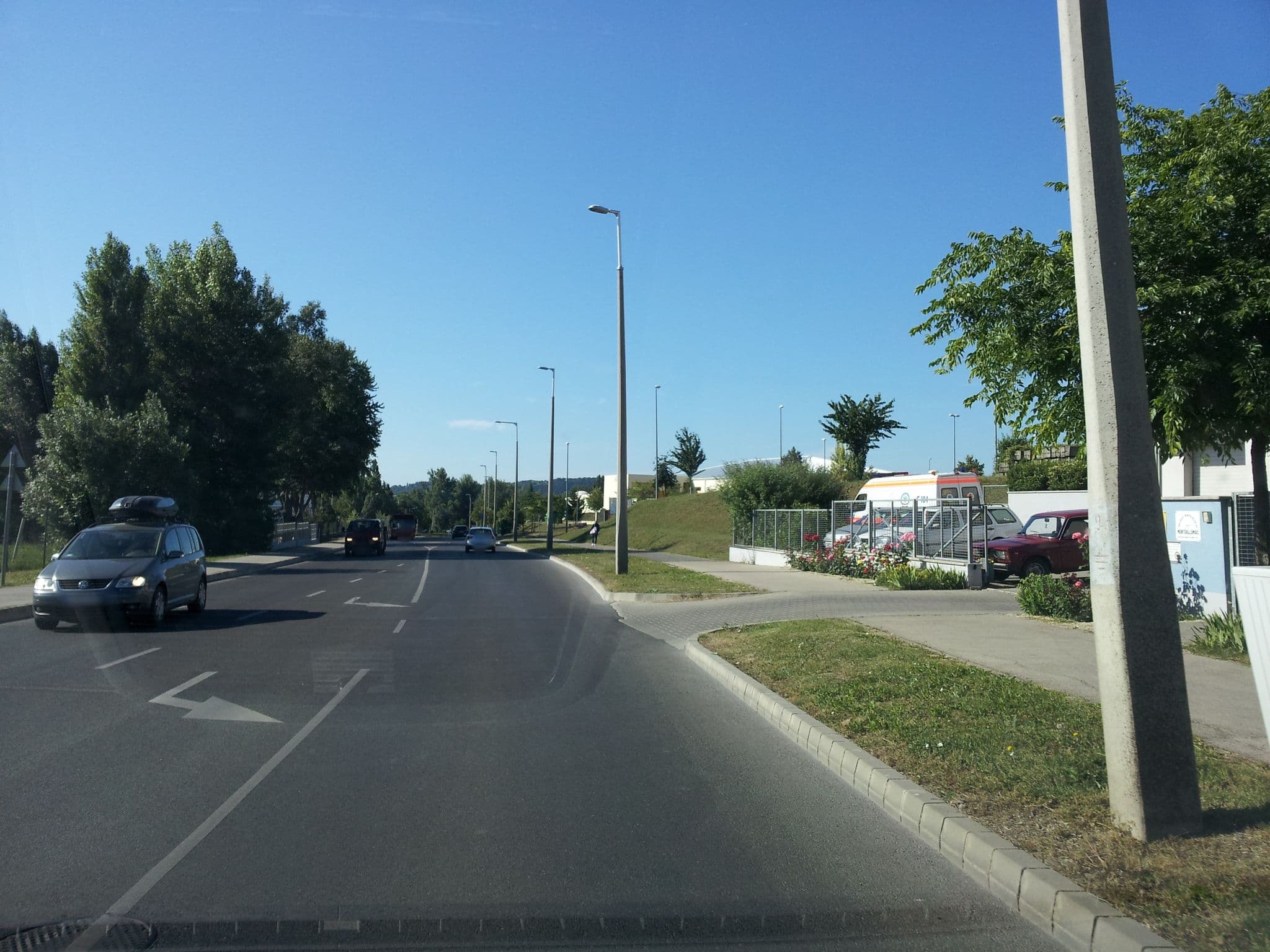 Street view near Sundance Party Hotel, Balatonfüred — © kolesajr (CC BY-SA · Mapillary)