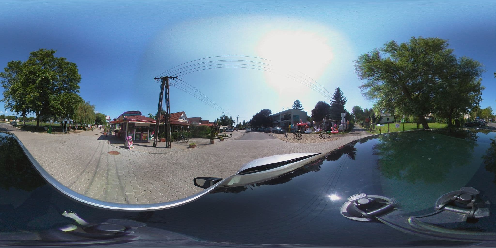 Street view near Halászkert Panzió, Zamárdi — © kami911 (CC BY-SA · Mapillary)