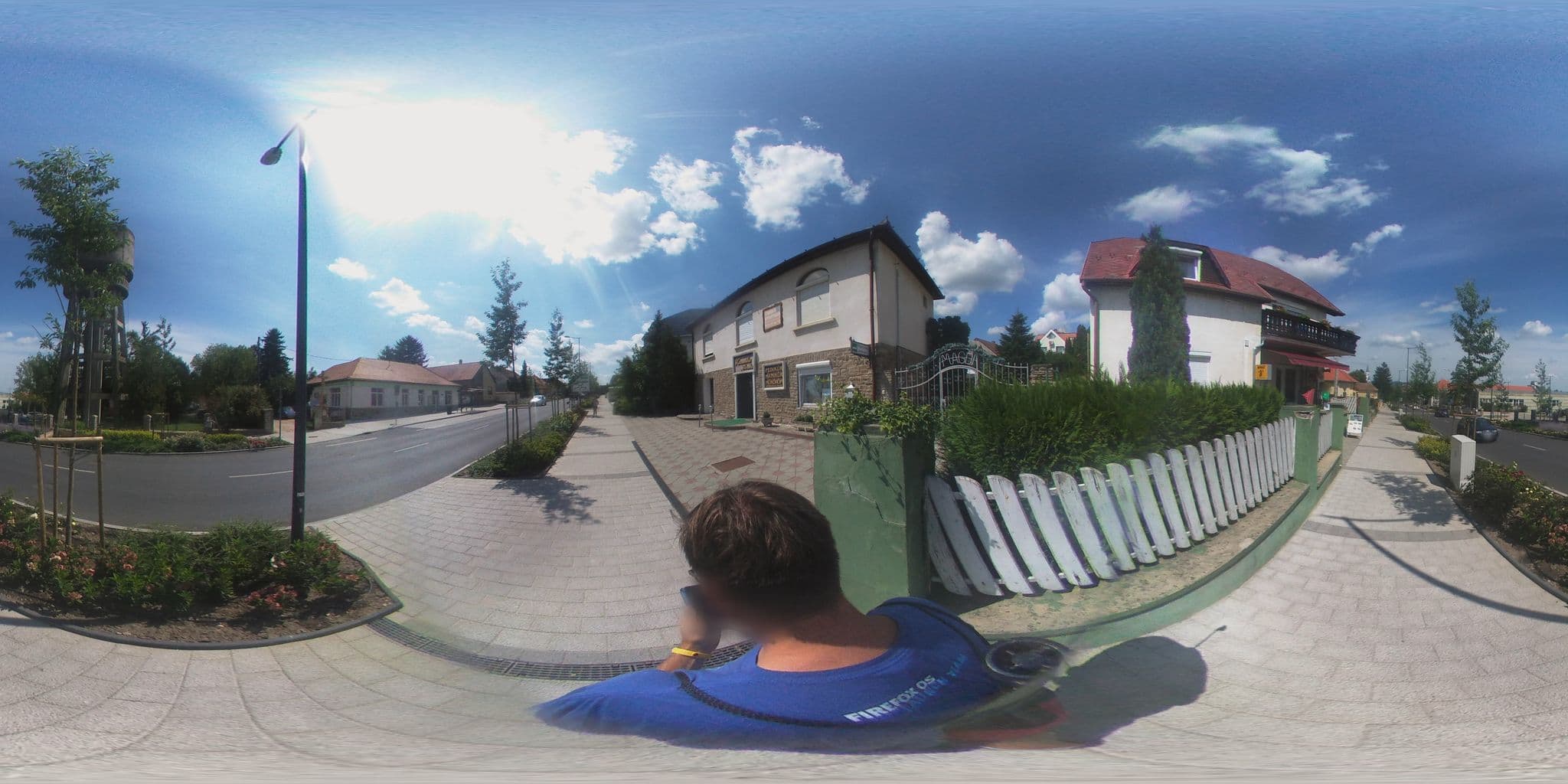 Street view near Magdi Panzió, Hévíz — © kami911 (CC BY-SA · Mapillary)