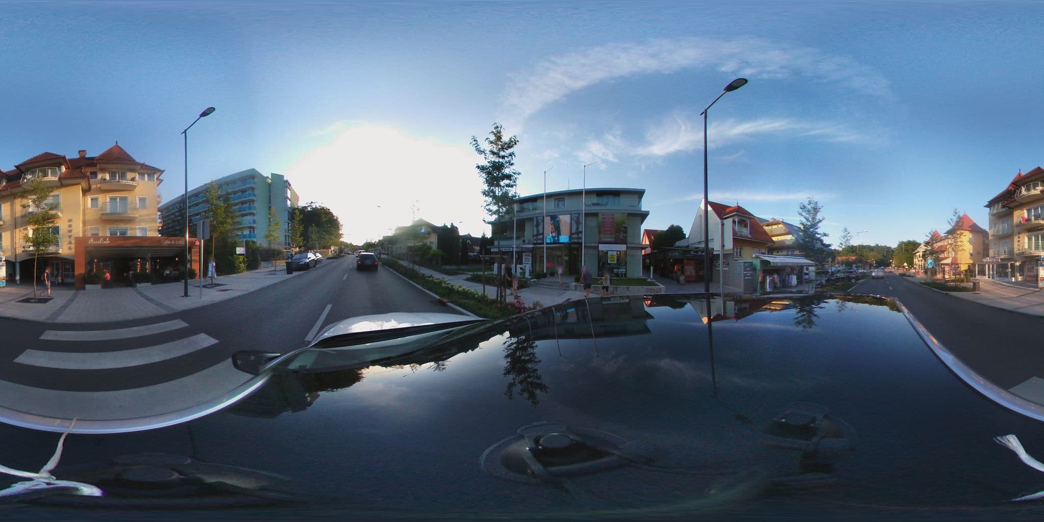 Street view near Lavender Apartment Hévíz, Hévíz — © kami911 (CC BY-SA · Mapillary)