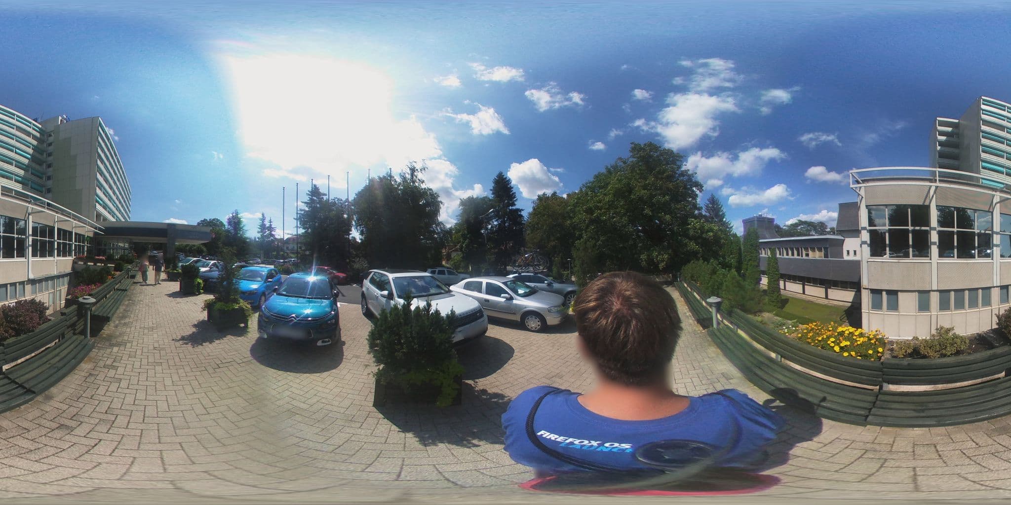 Street view near Danubius Health Spa Resort Hévíz, Hévíz — © kami911 (CC BY-SA · Mapillary)