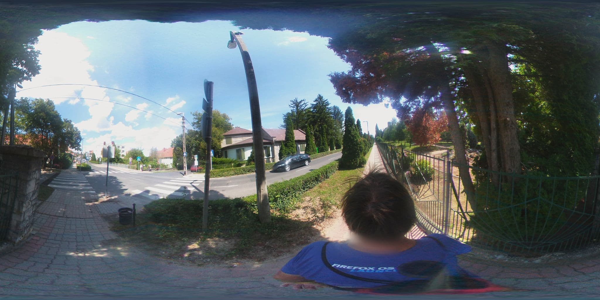 Street view near Pension Agnes, Hévíz — © kami911 (CC BY-SA · Mapillary)
