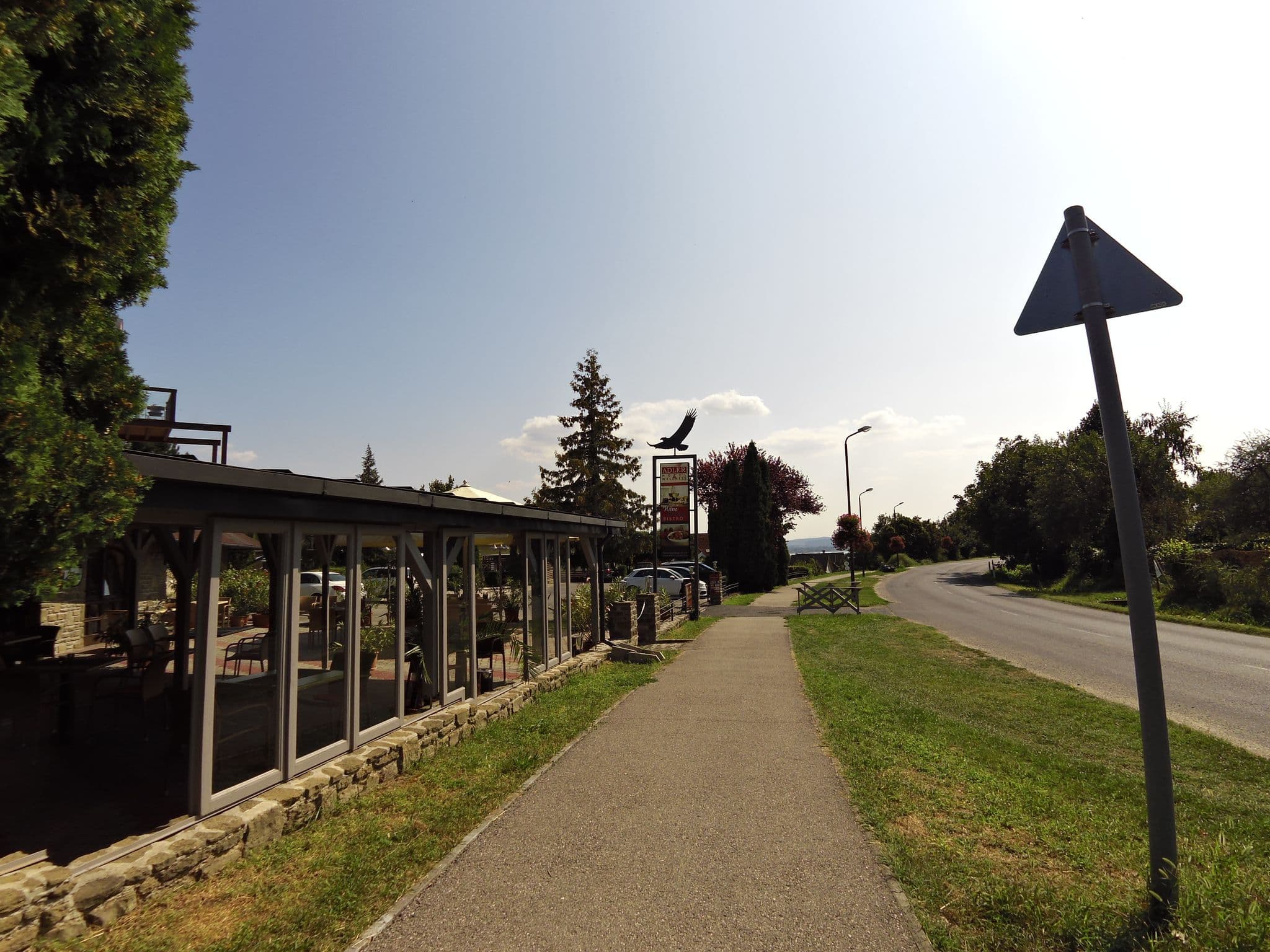 Street view near Adler Hotel & Restaurant, Tihany — © kammann (CC BY-SA · Mapillary)