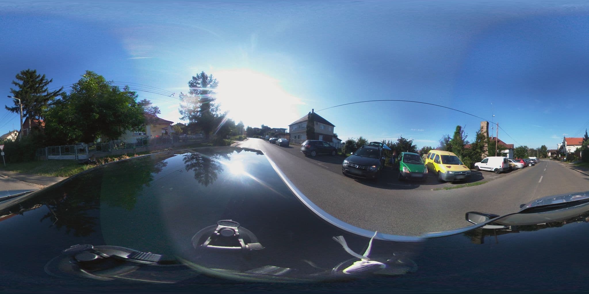 Street view near Vitorlás Apartman, Fonyód — © kami911 (CC BY-SA · Mapillary)