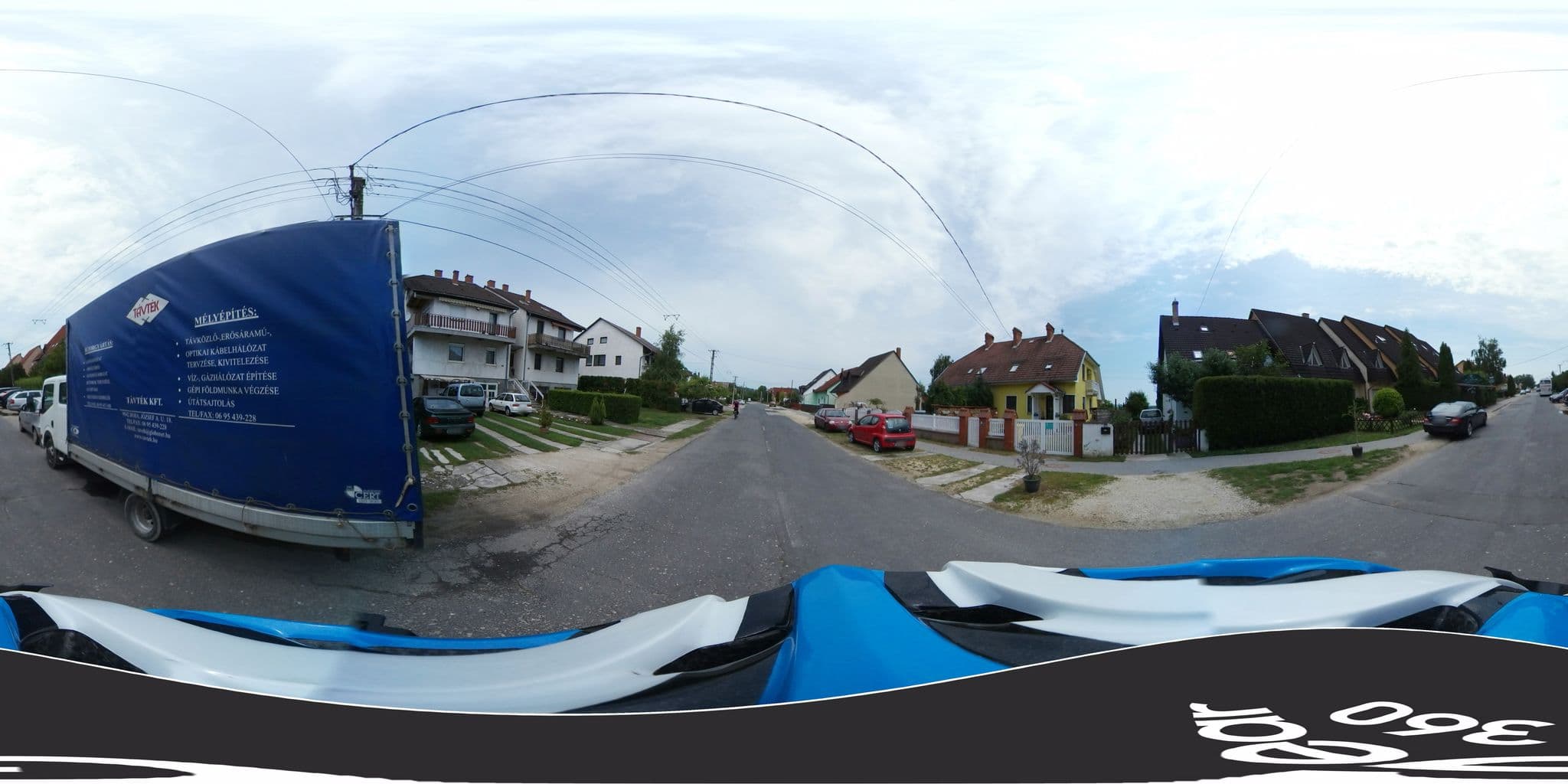 Street view near Kis Szieszta Étterem és Vendégház, Balatonboglár — © trackman (CC BY-SA · Mapillary)
