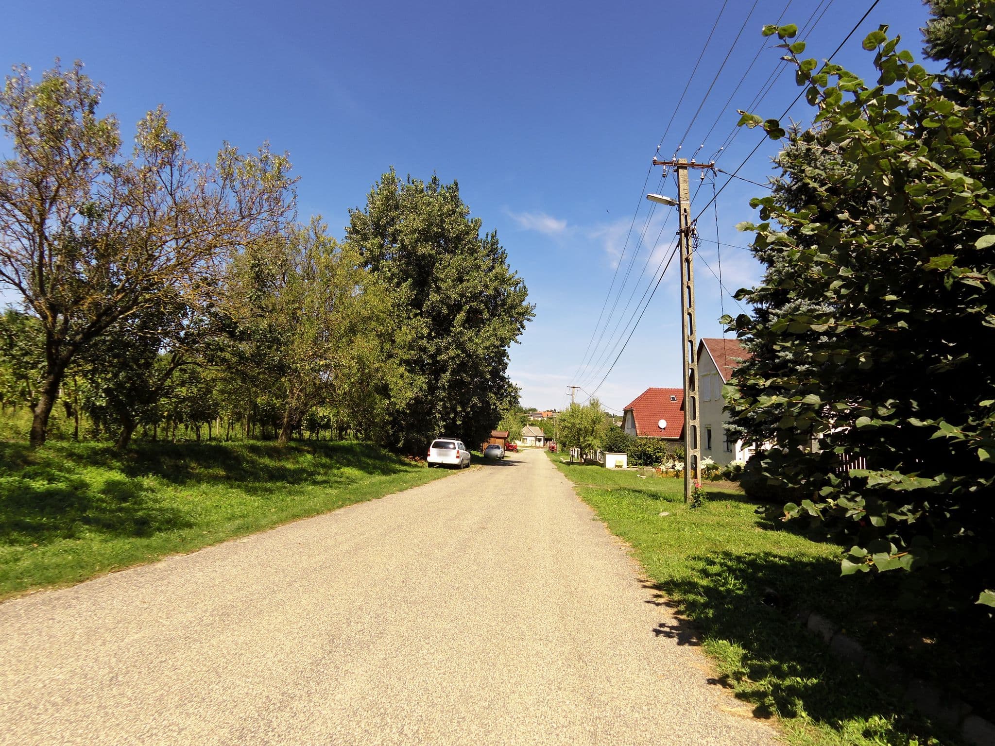 Street view near Biber vendégház, Tapolca — © kammann (CC BY-SA · Mapillary)