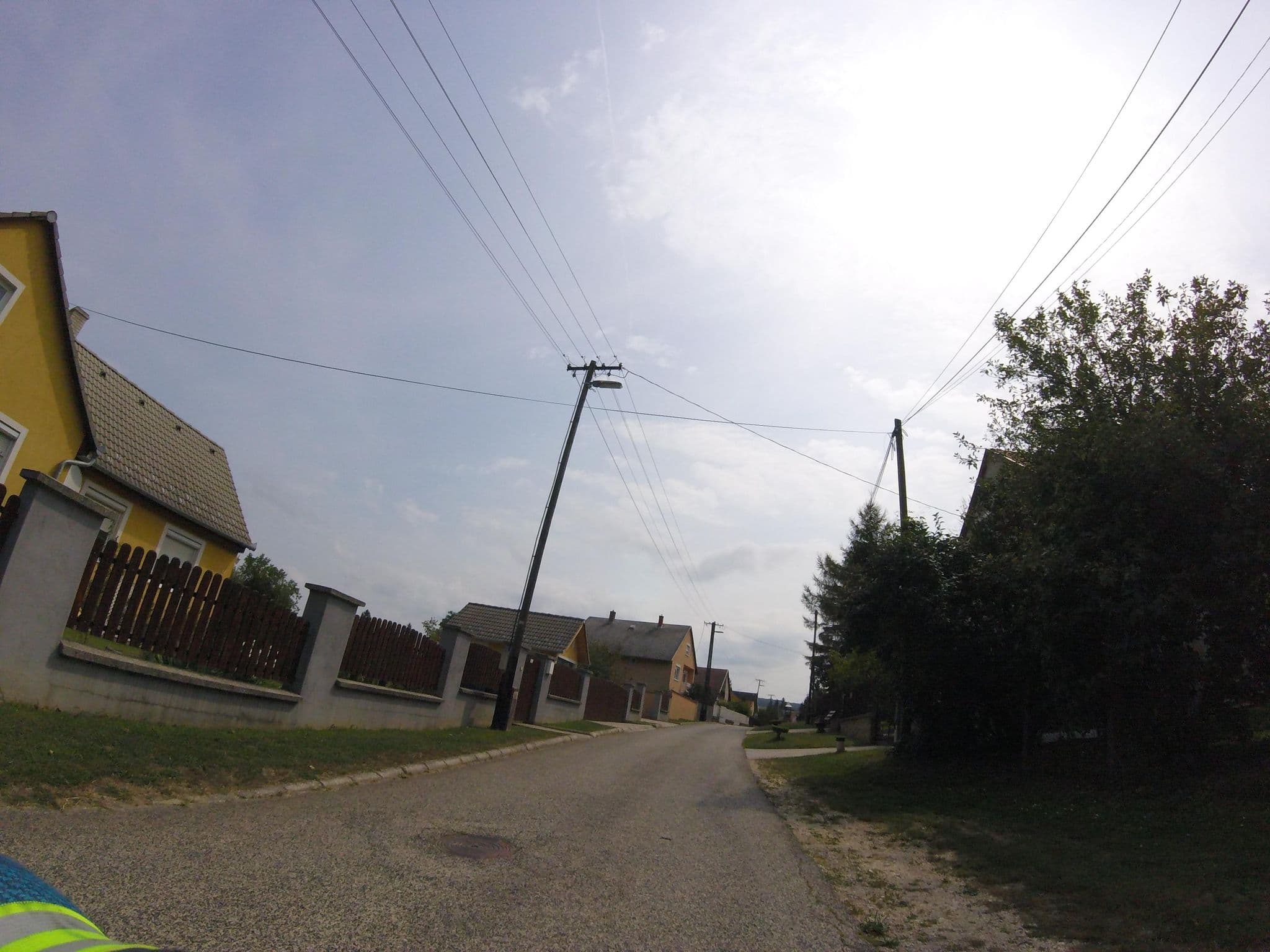 Street view near Zsuzsanna Vendégház, Ajka — © goprohero (CC BY-SA · Mapillary)