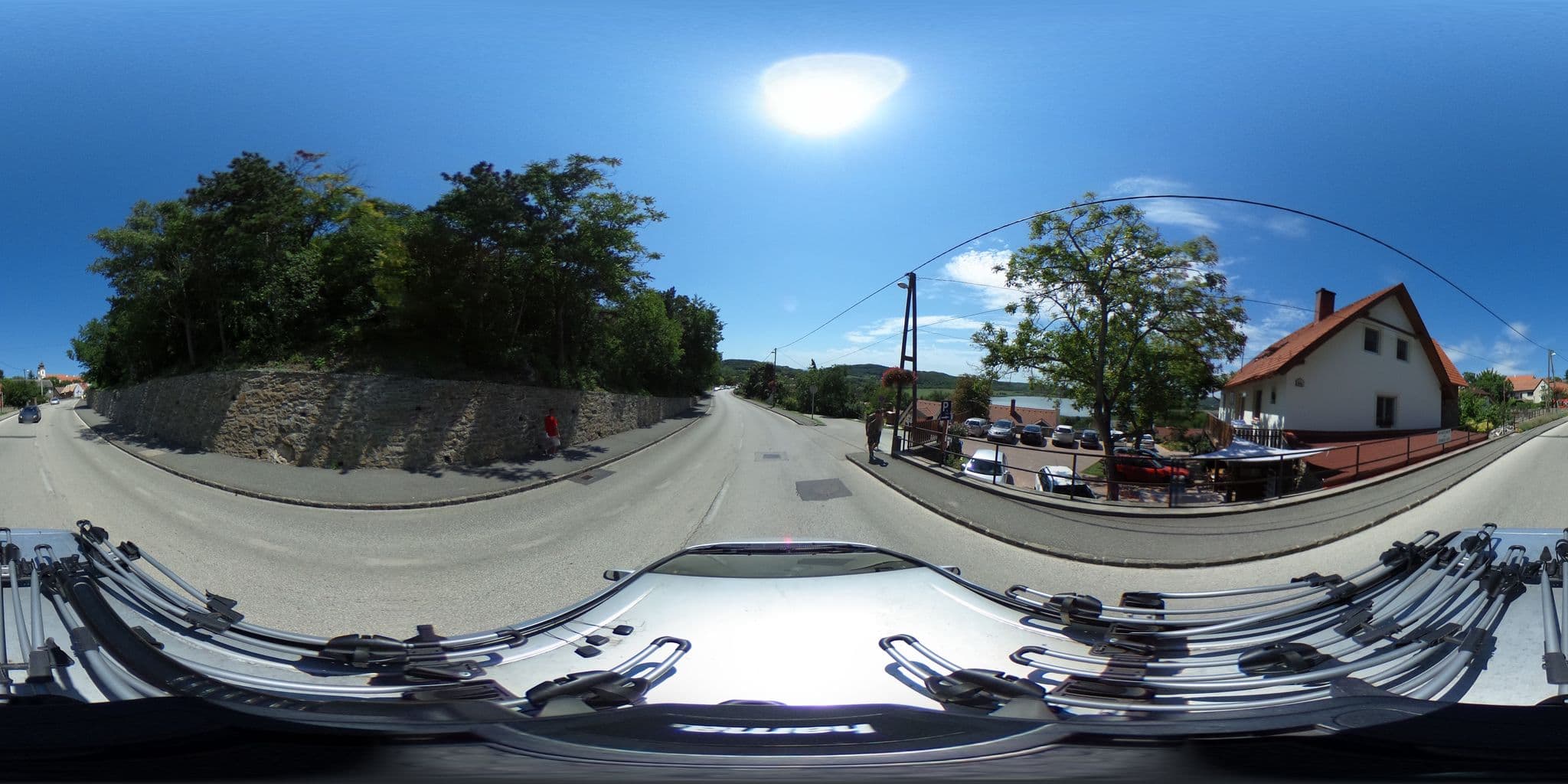 Street view near Tó Apartman, Tihany — © kolesajr (CC BY-SA · Mapillary)