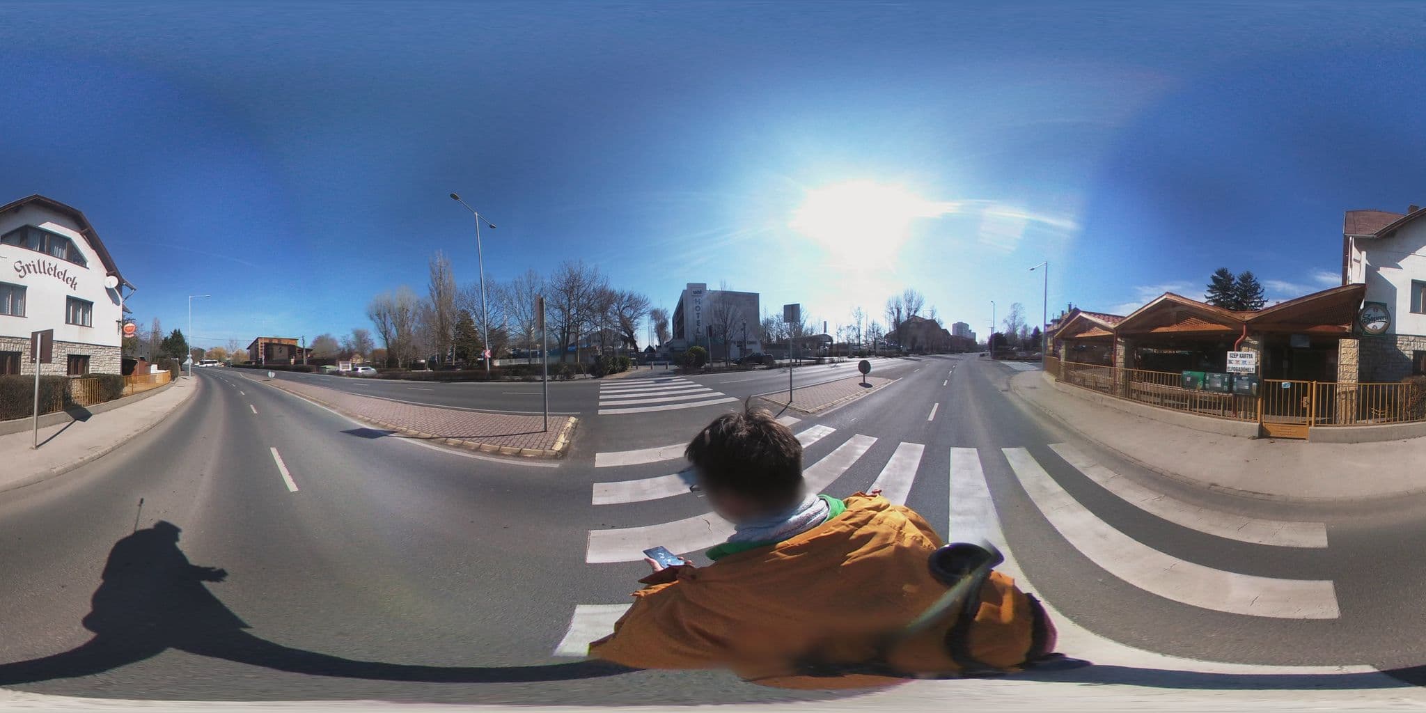 Street view near Omega Apartman, Balatonfüred — © kami911 (CC BY-SA · Mapillary)