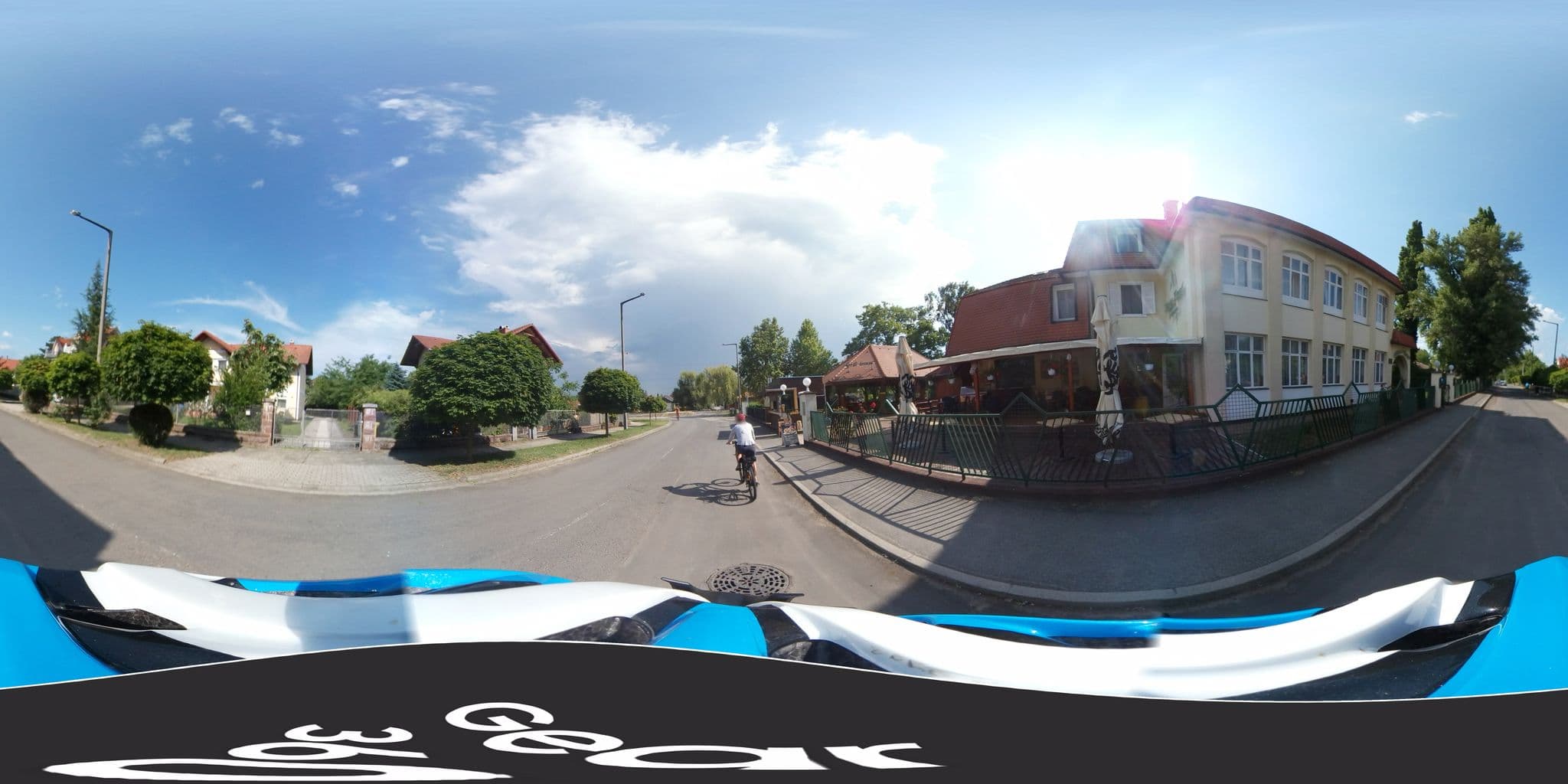 Street view near Viktória Panzió és Étterem, Balatonlelle — © trackman (CC BY-SA · Mapillary)