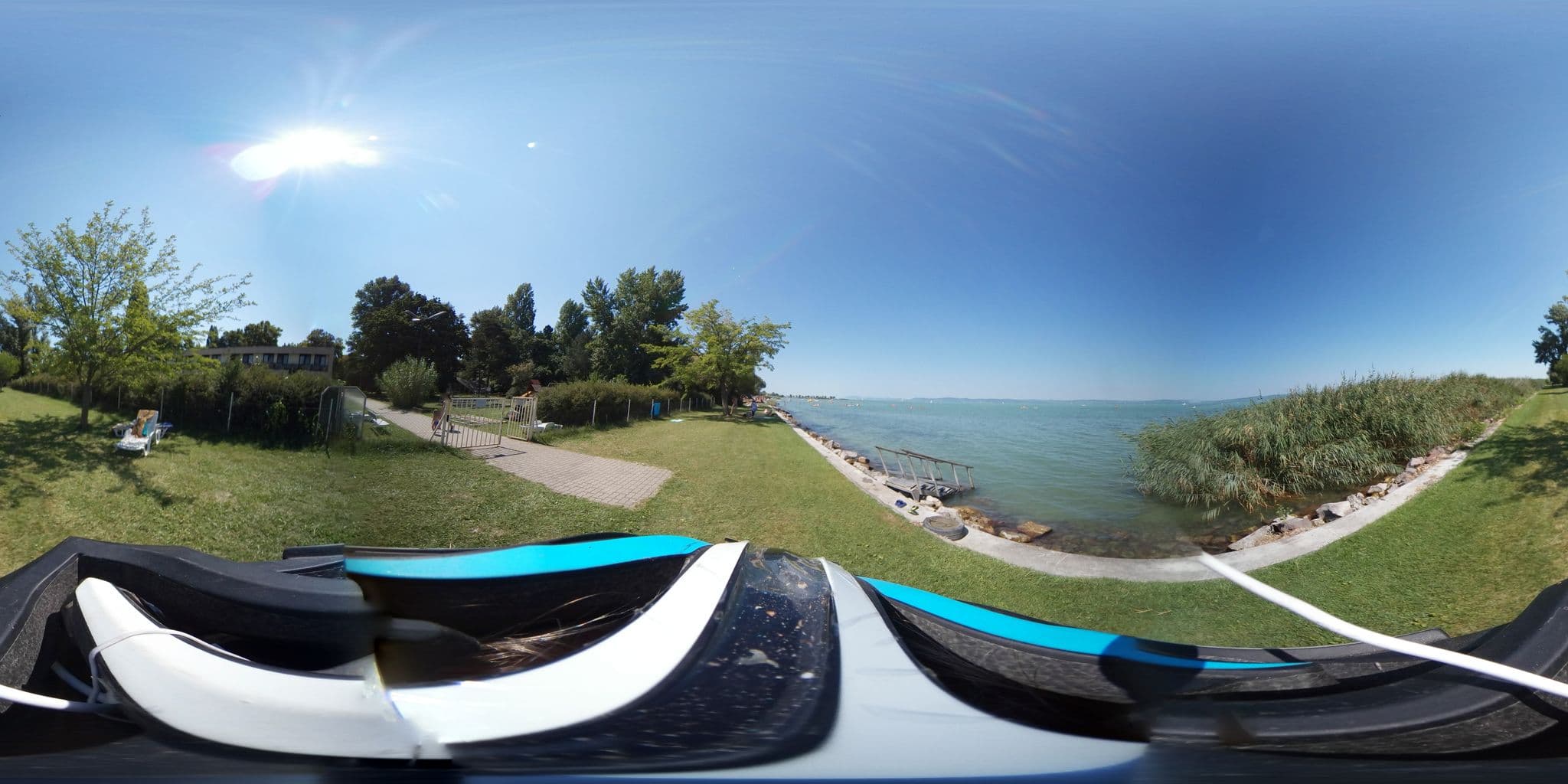 Street view near Klub Hotel, Balatonszemes — © tamas (CC BY-SA · Mapillary)