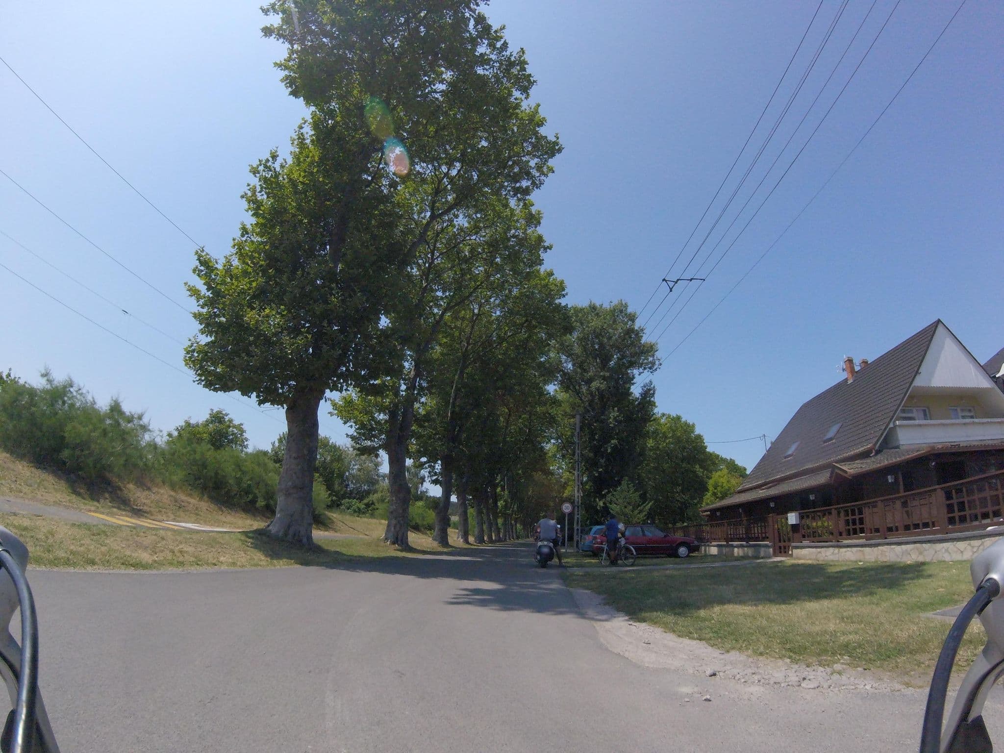 Street view near Csiszar Panzio es Apartmanhaz, Balatonlelle — © goprohero (CC BY-SA · Mapillary)