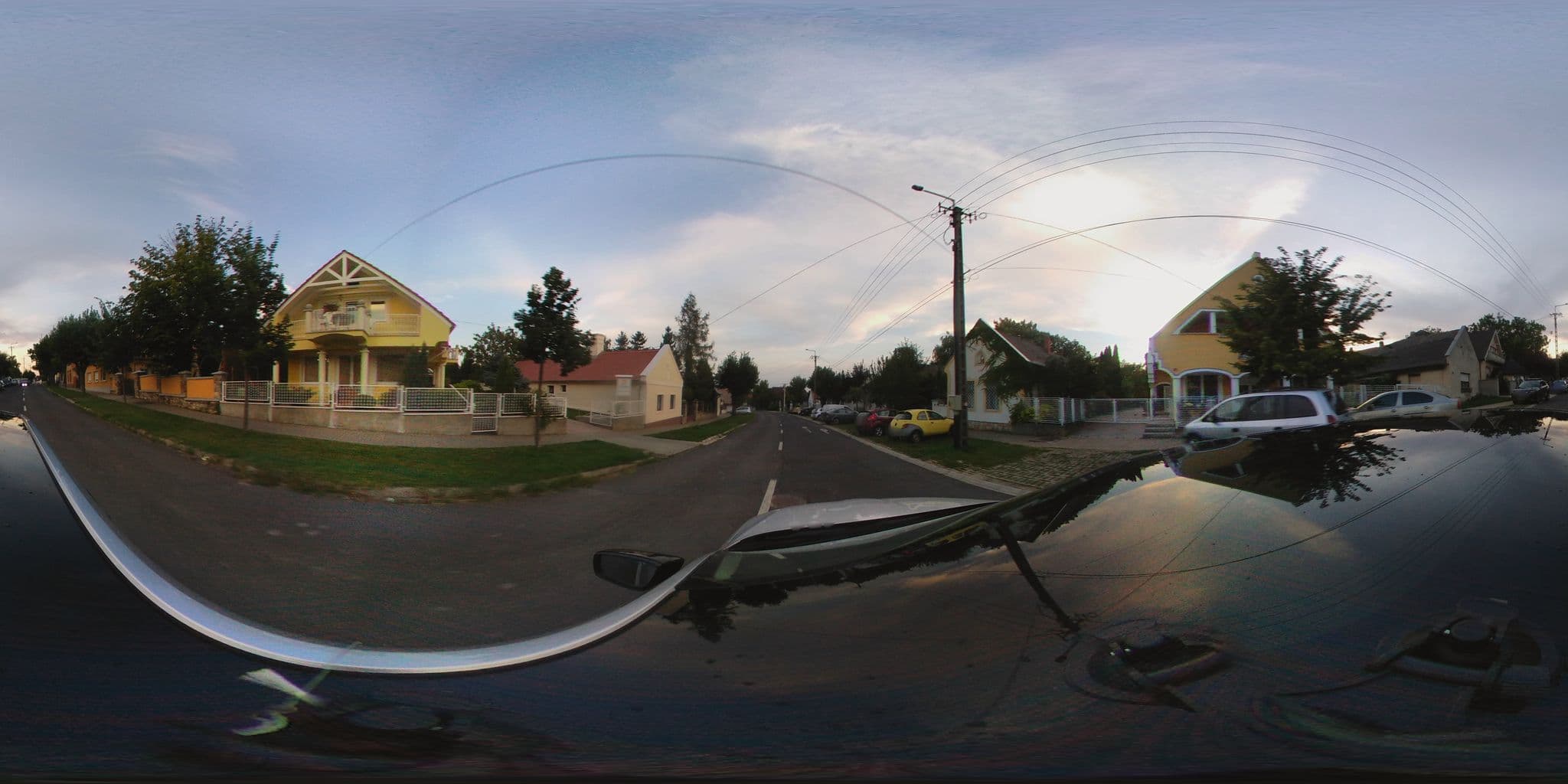Street view near Topáz Apartmanházak, Vonyarcvashegy — © kami911 (CC BY-SA · Mapillary)