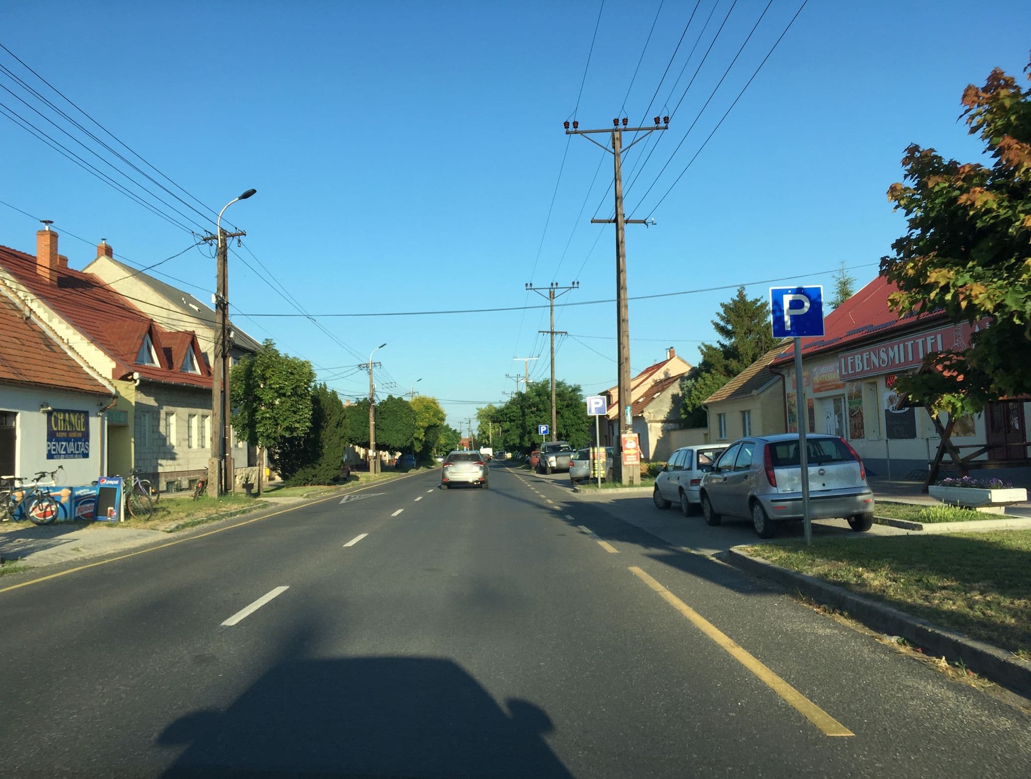 Street view near Popeye Pension & Restaurant, Hegyeshalom — © istefanos (CC BY-SA · Mapillary)