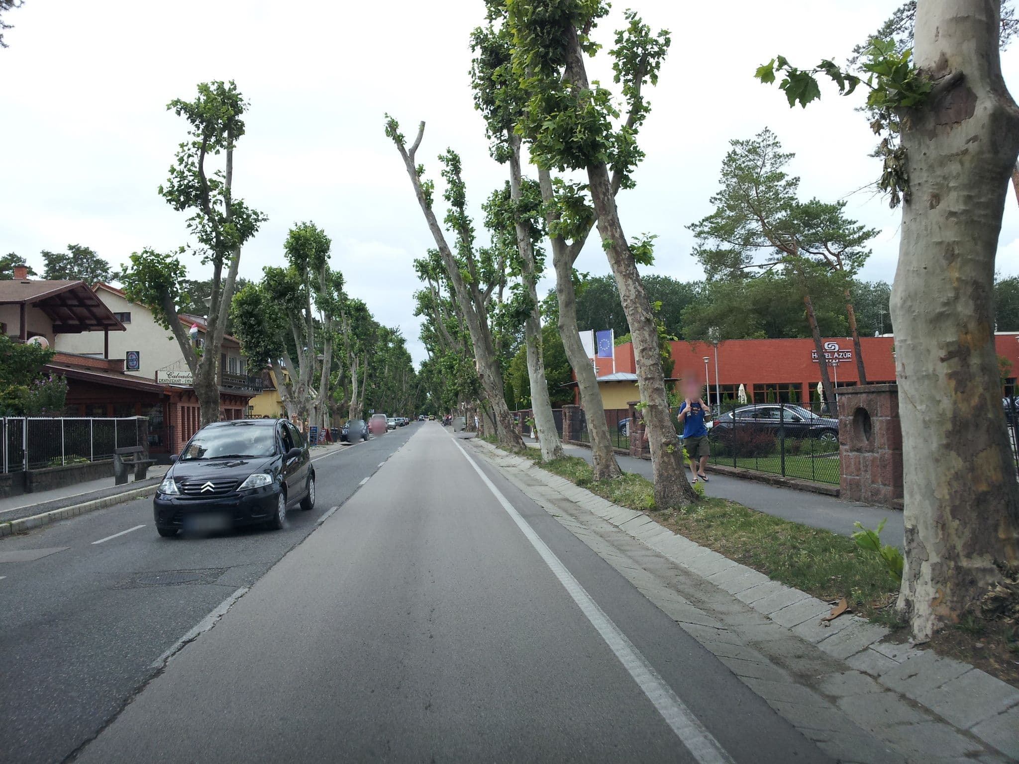 Street view near Margit apartmanok, Siófok — © kolesajr (CC BY-SA · Mapillary)