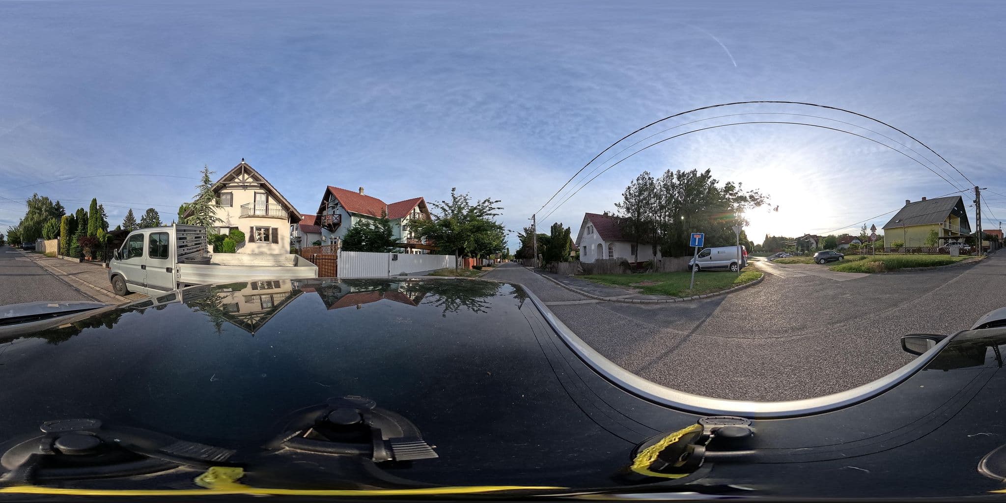 Street view near Szász Ház, Siófok — © kami911 (CC BY-SA · Mapillary)