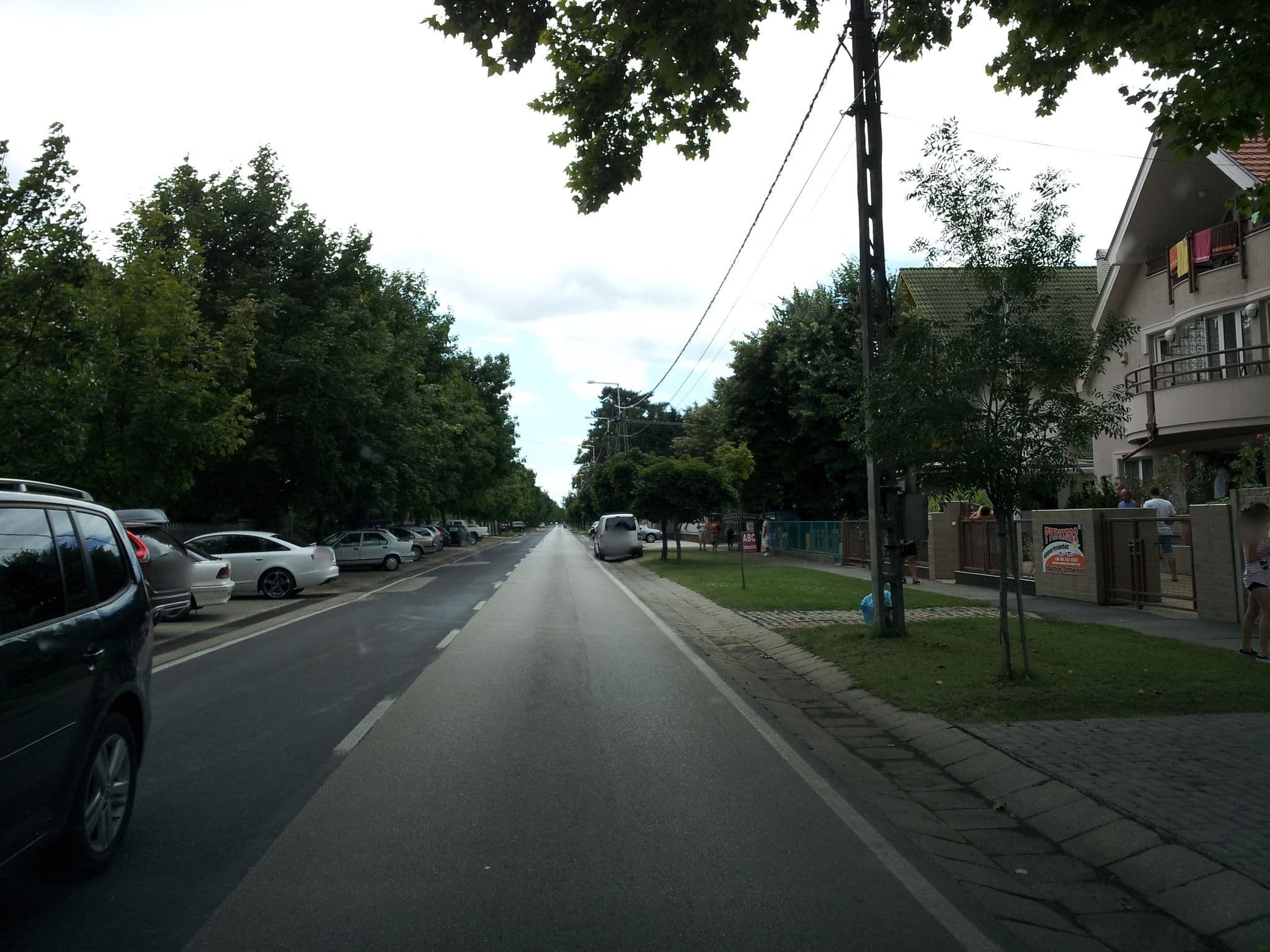 Street view near Hotel Residence, Siófok — © kolesajr (CC BY-SA · Mapillary)