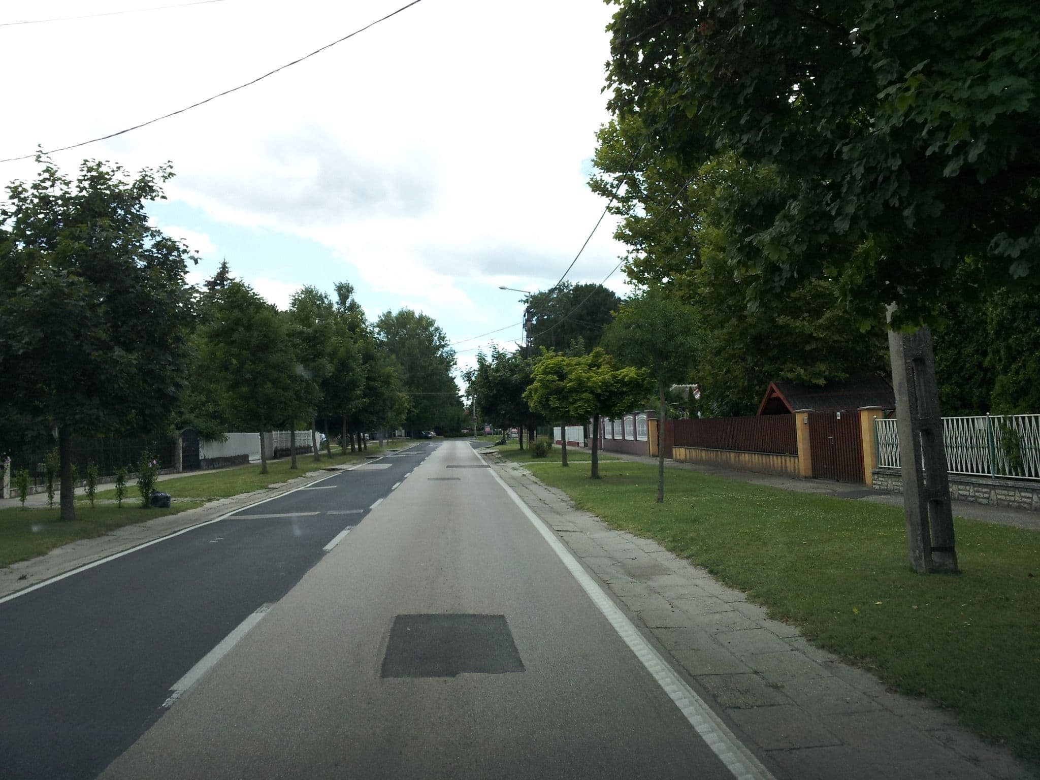 Street view near Marina Panzio, Siófok — © kolesajr (CC BY-SA · Mapillary)