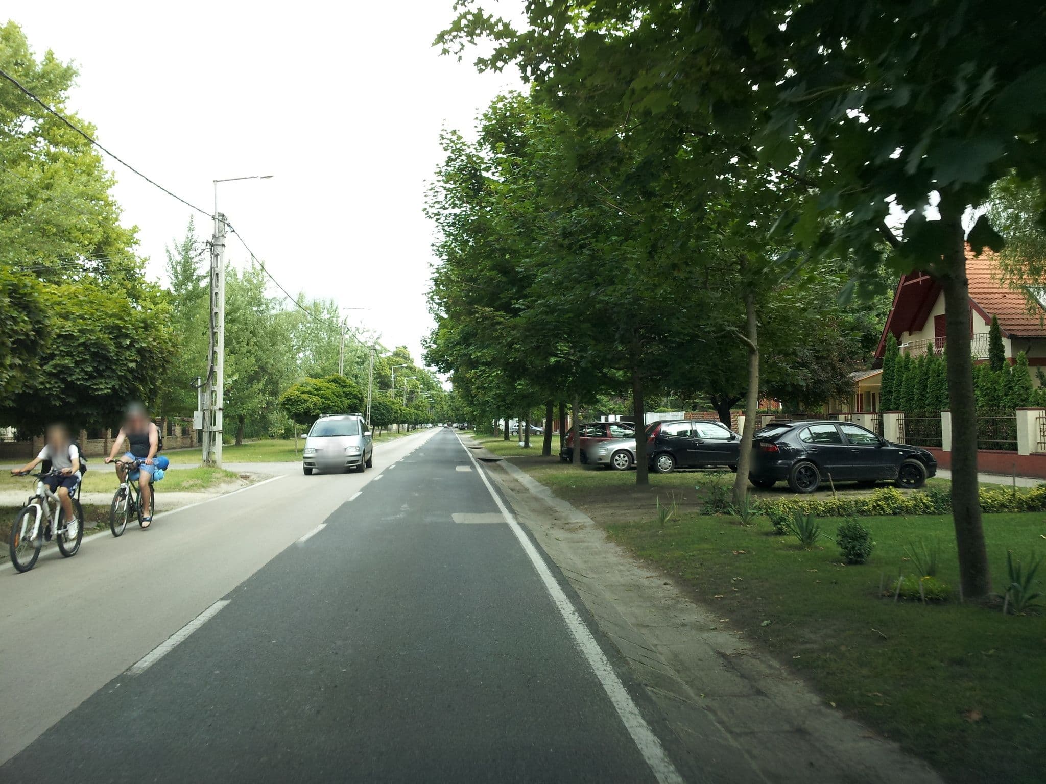 Street view near Boni Pension, Siófok — © kolesajr (CC BY-SA · Mapillary)