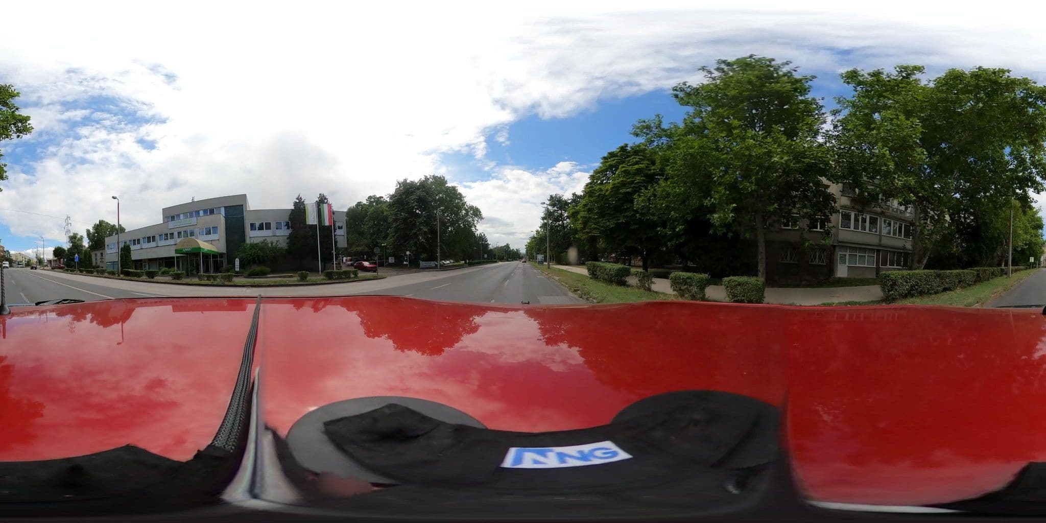 Street view near Sport Hotel, Tatabánya — © nicevalley (CC BY-SA · Mapillary)