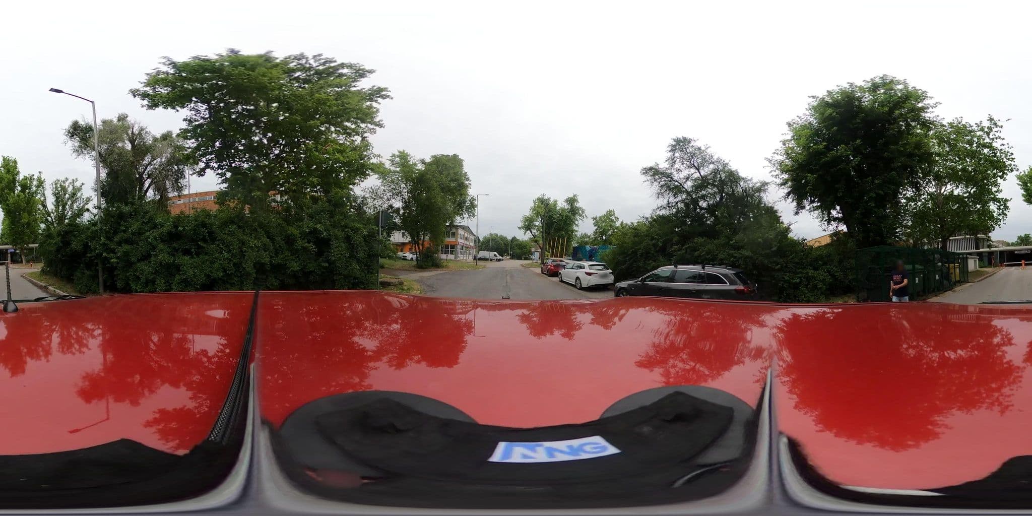Street view near Komturist Komárom Kft, Tatabánya — © osminng (CC BY-SA · Mapillary)