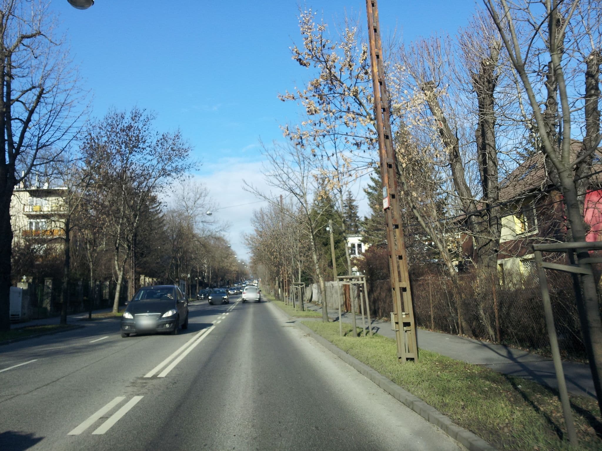 Street view near Grand Hostel Budapest, Zugliget — © kolesajr (CC BY-SA · Mapillary)