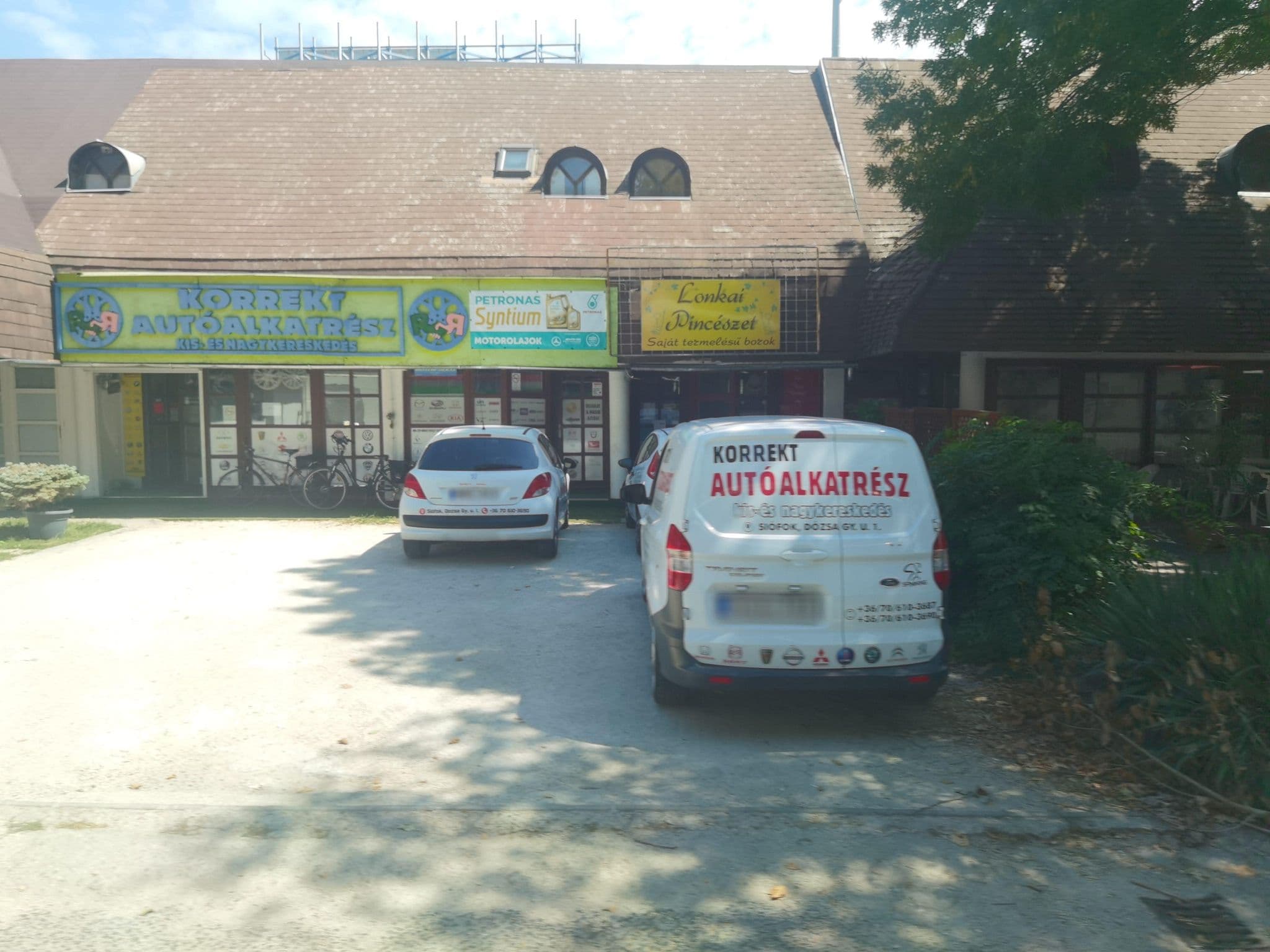 Street view near Oleander B&B, Siófok — © Gaurdein (CC BY-SA · Mapillary)