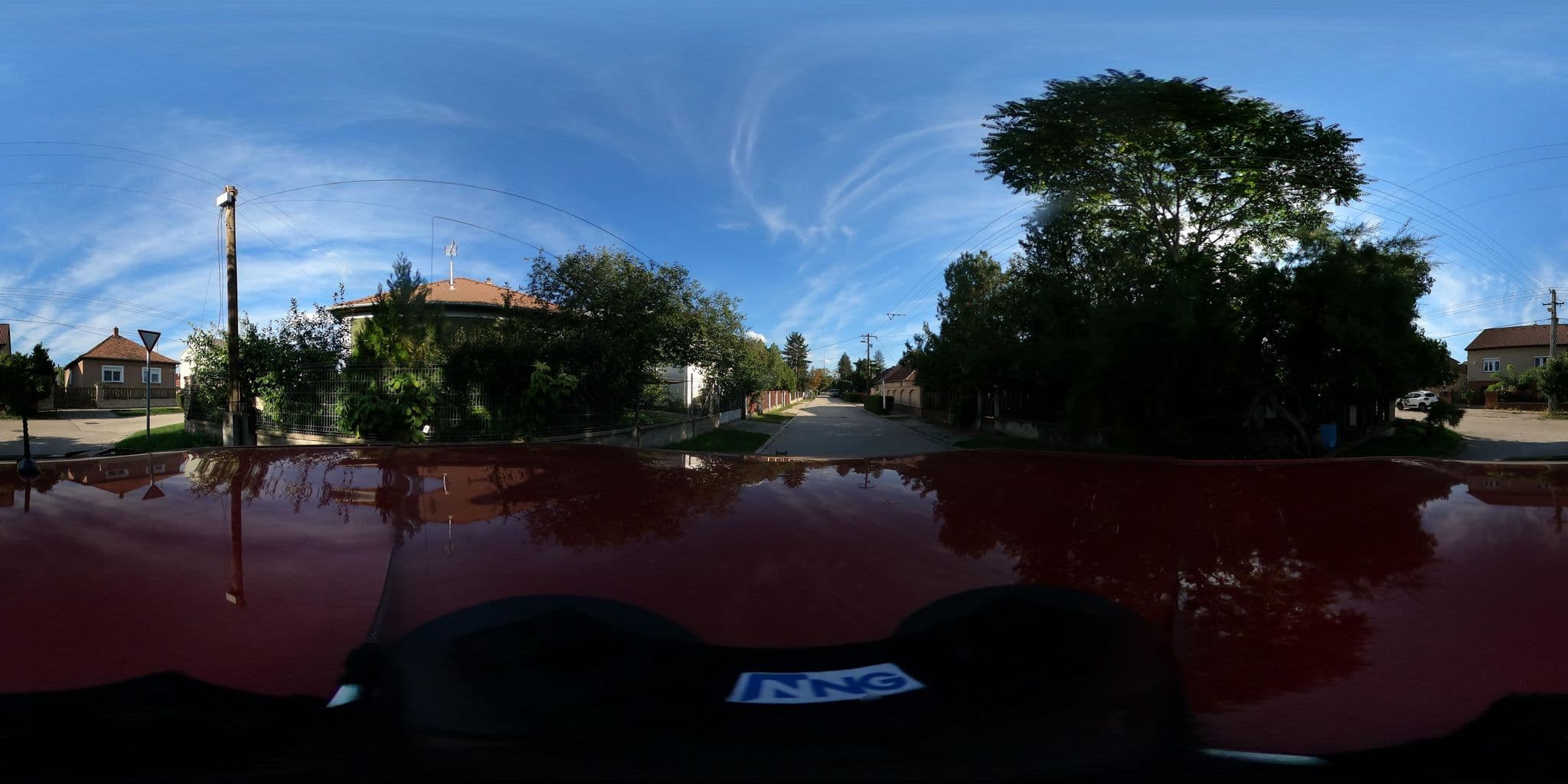Street view near Nagyiék háza / Granny's House, Esztergom — © osminng (CC BY-SA · Mapillary)