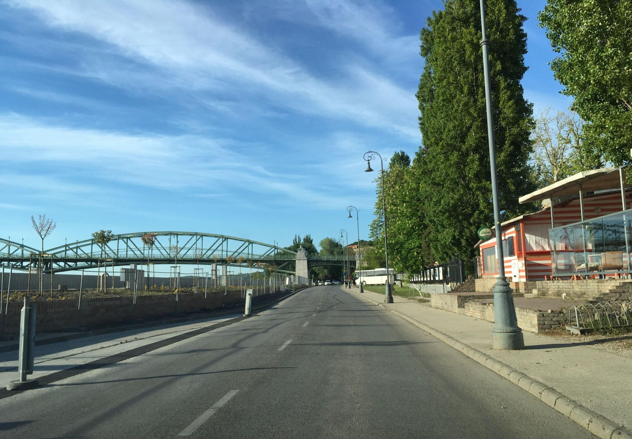 Street view near Rugby Club Hotel, Esztergom — © istefanos (CC BY-SA · Mapillary)
