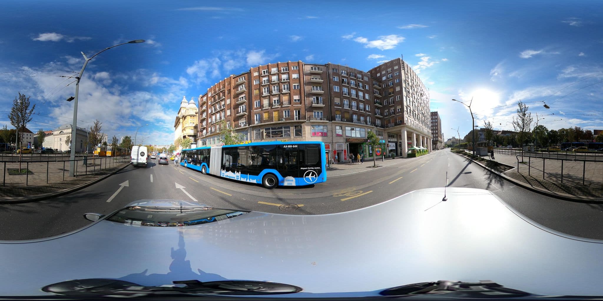Street view near Paprika Apartman, Budapest V. kerület — © vst (CC BY-SA · Mapillary)