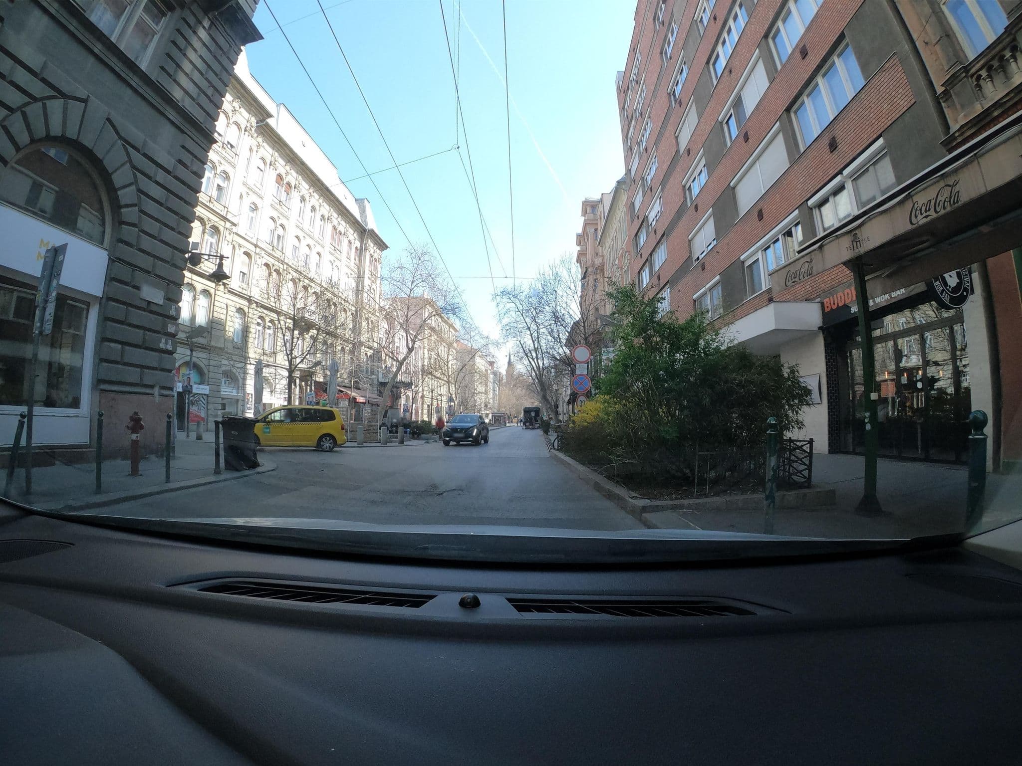 Street view near Peppers Apartments - Downtown, Budapest VI. kerület — © vst (CC BY-SA · Mapillary)