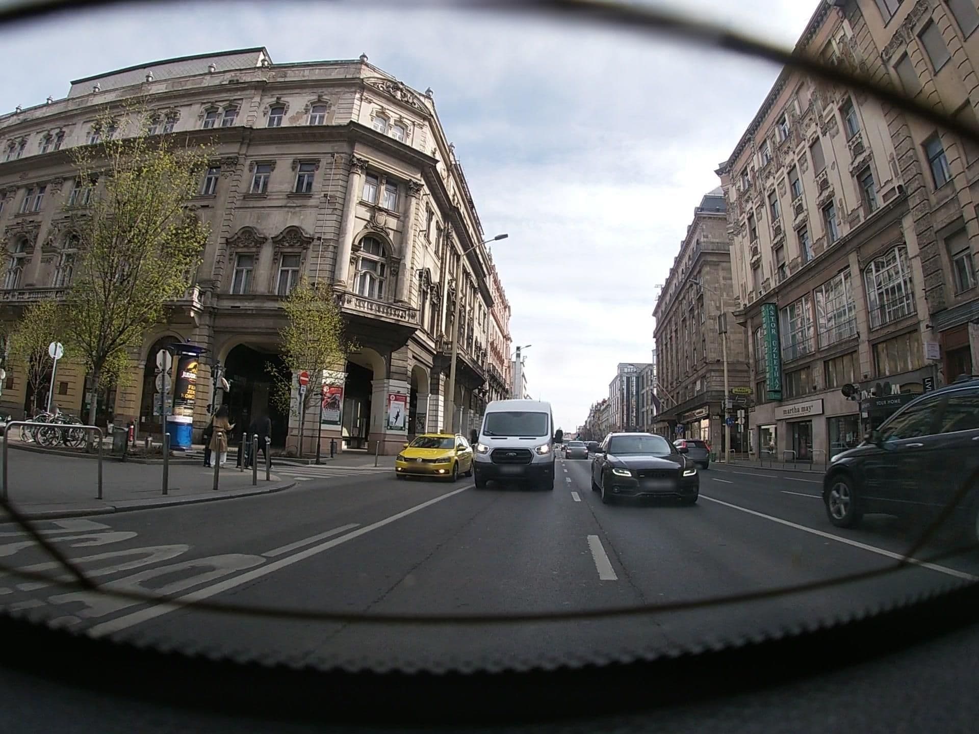Street view near Emerald Youth Hostel, Palotanegyed — © vst (CC BY-SA · Mapillary)
