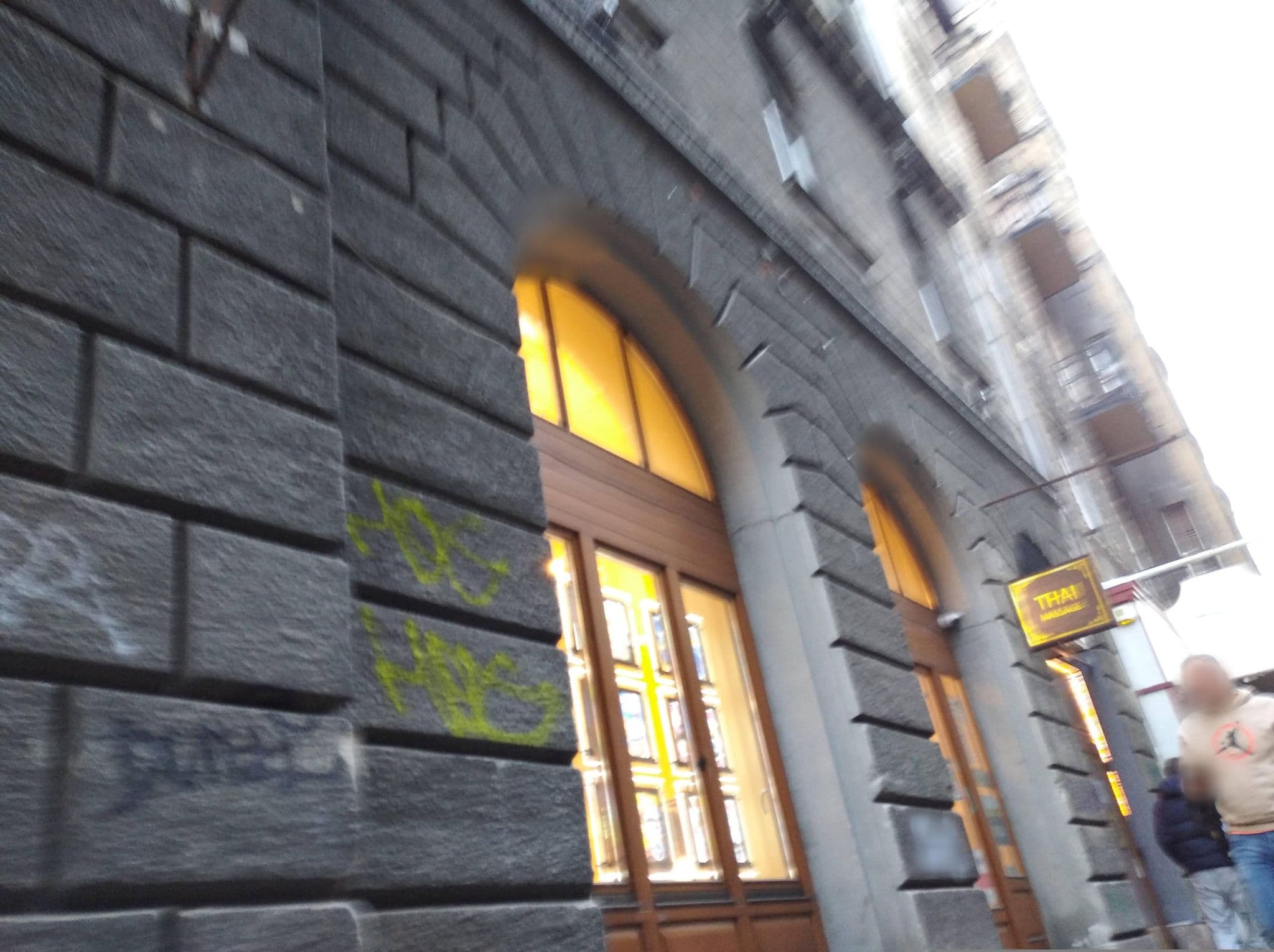 Street view near Angels Apartments, Palotanegyed — © grozsa11 (CC BY-SA · Mapillary)