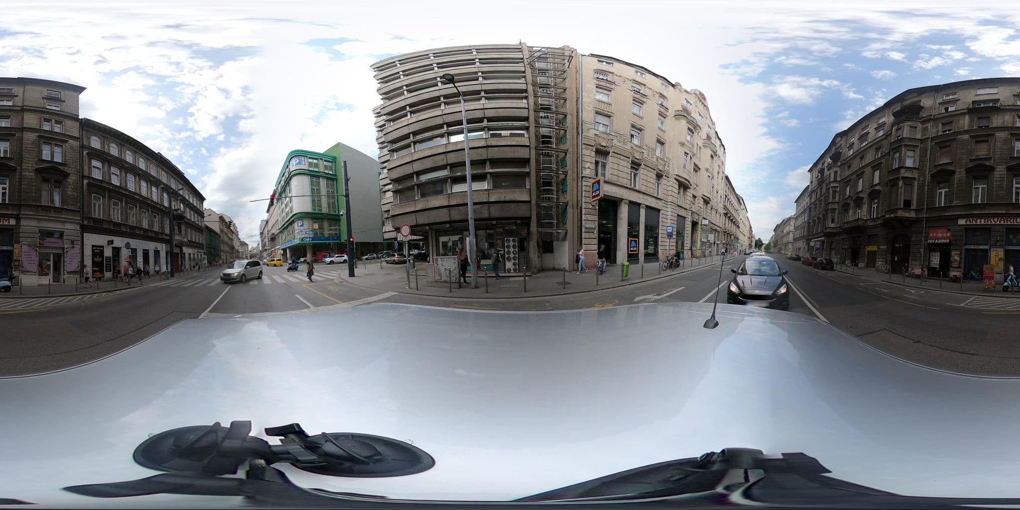Street view near Áron & Benji Airbnb, Belső-Ferencváros — © vst (CC BY-SA · Mapillary)