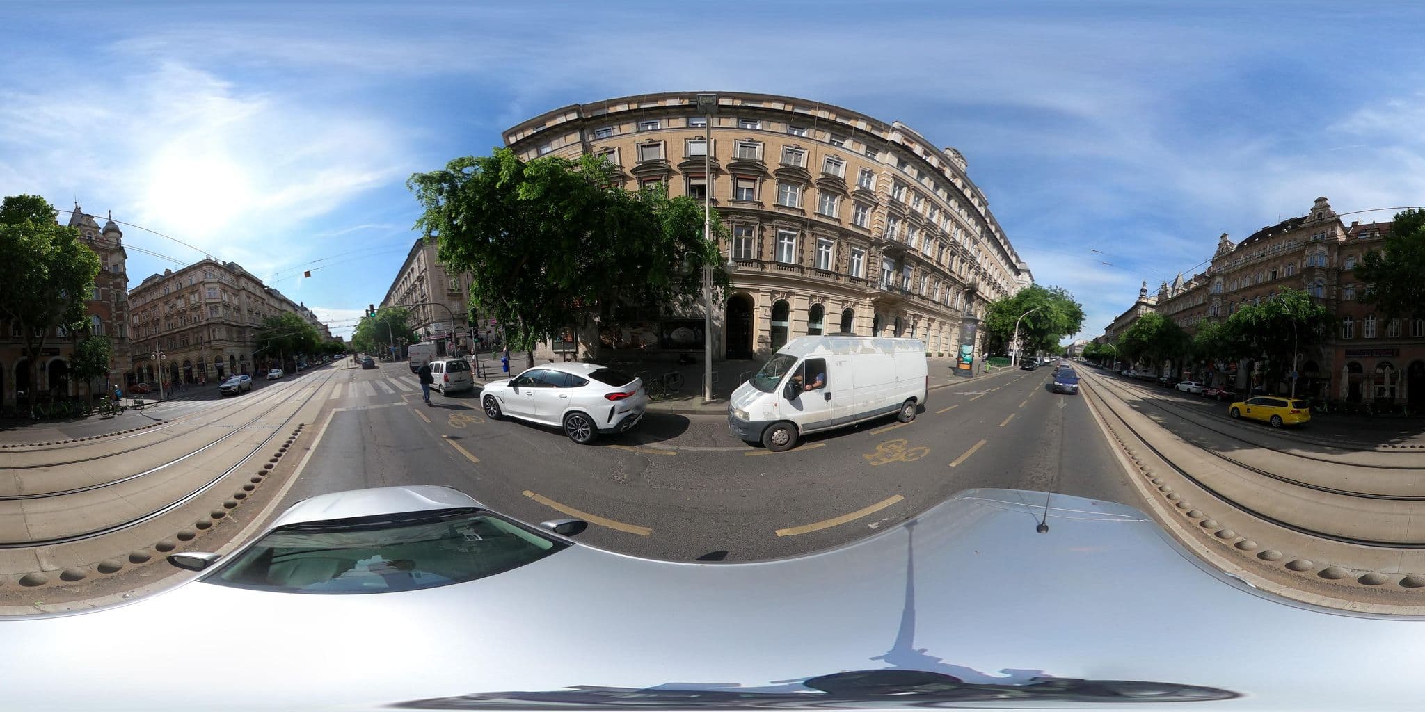 Street view near Budapest Apartments Hotel, Budapest VI. kerület — © vst (CC BY-SA · Mapillary)