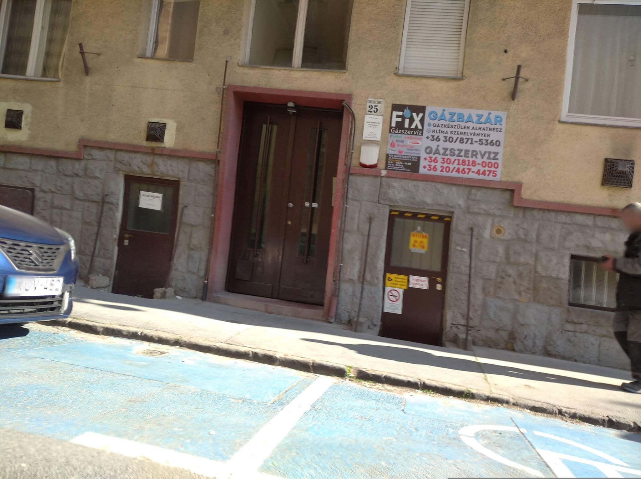Street view near Ludmilla Apartment, Ferencváros — © grozsa11 (CC BY-SA · Mapillary)