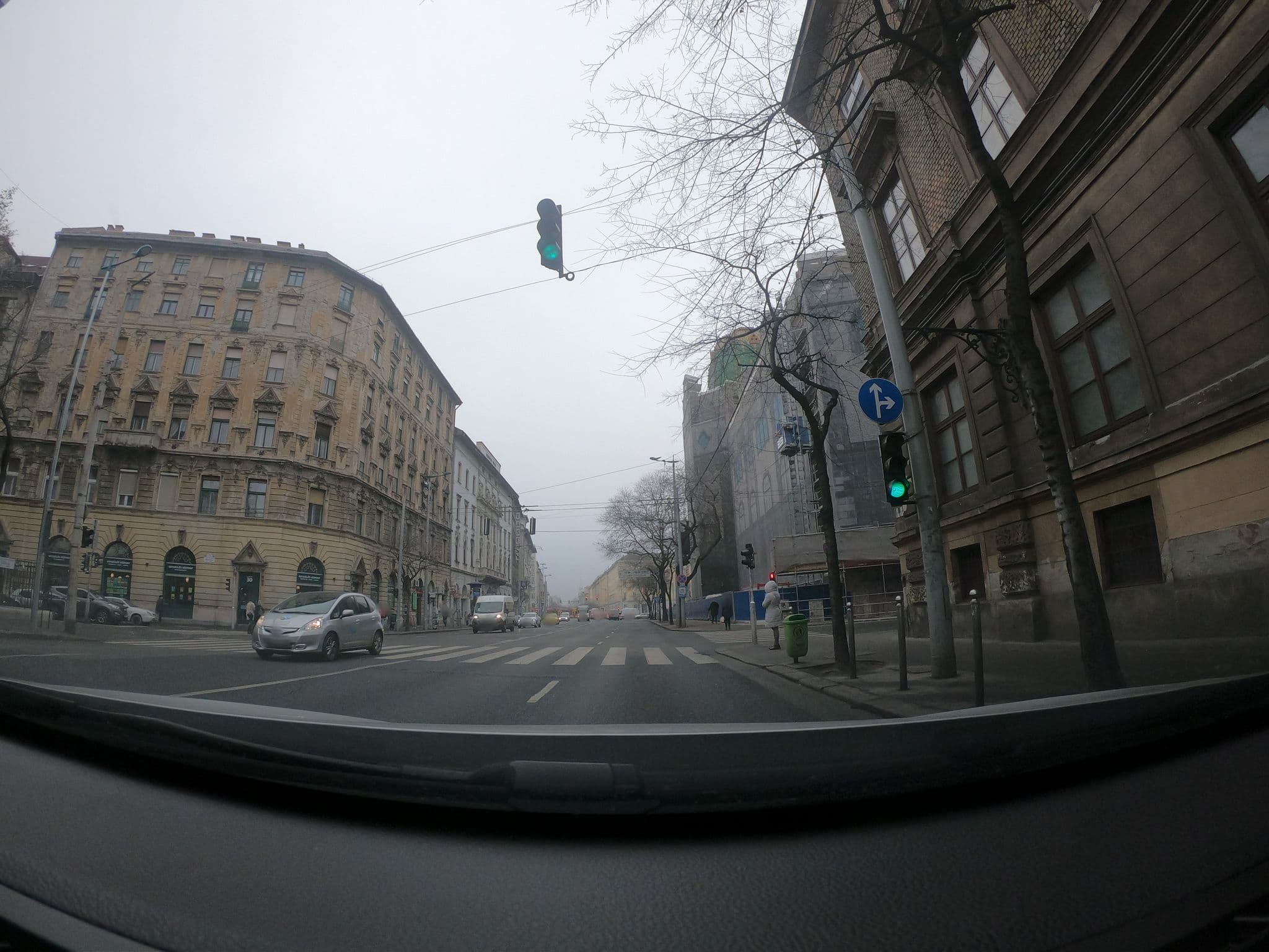 Street view near Design Apartments, Budapest VIII. kerület — © vst (CC BY-SA · Mapillary)
