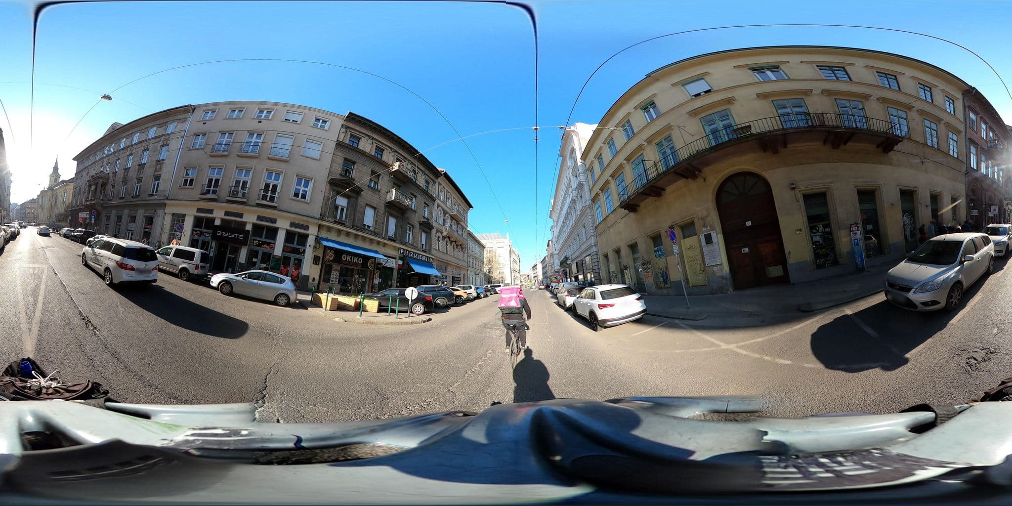 Street view near Penthouse Privates Hostel, Budapest VI. kerület — © grozsa11 (CC BY-SA · Mapillary)