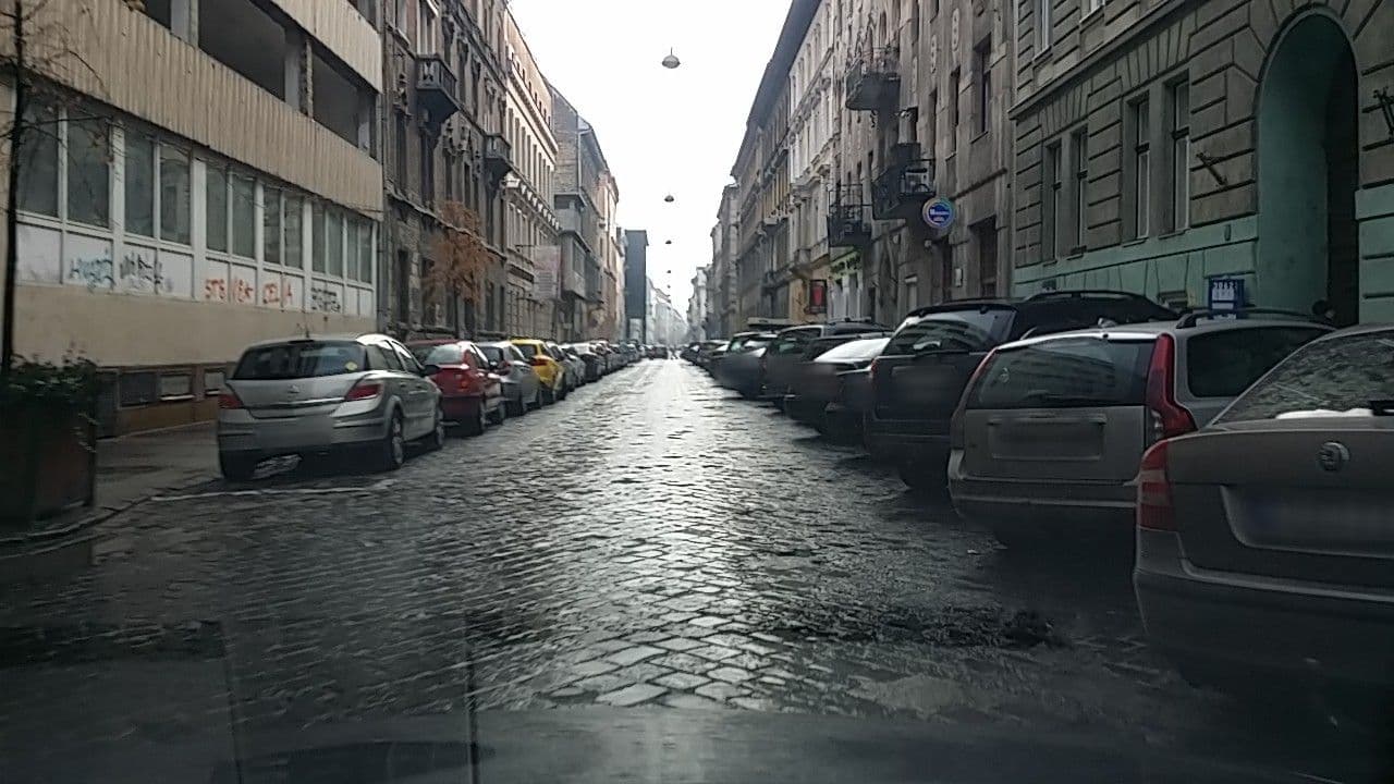 Street view near August Hostel, Budapest VI. kerület — © vst (CC BY-SA · Mapillary)