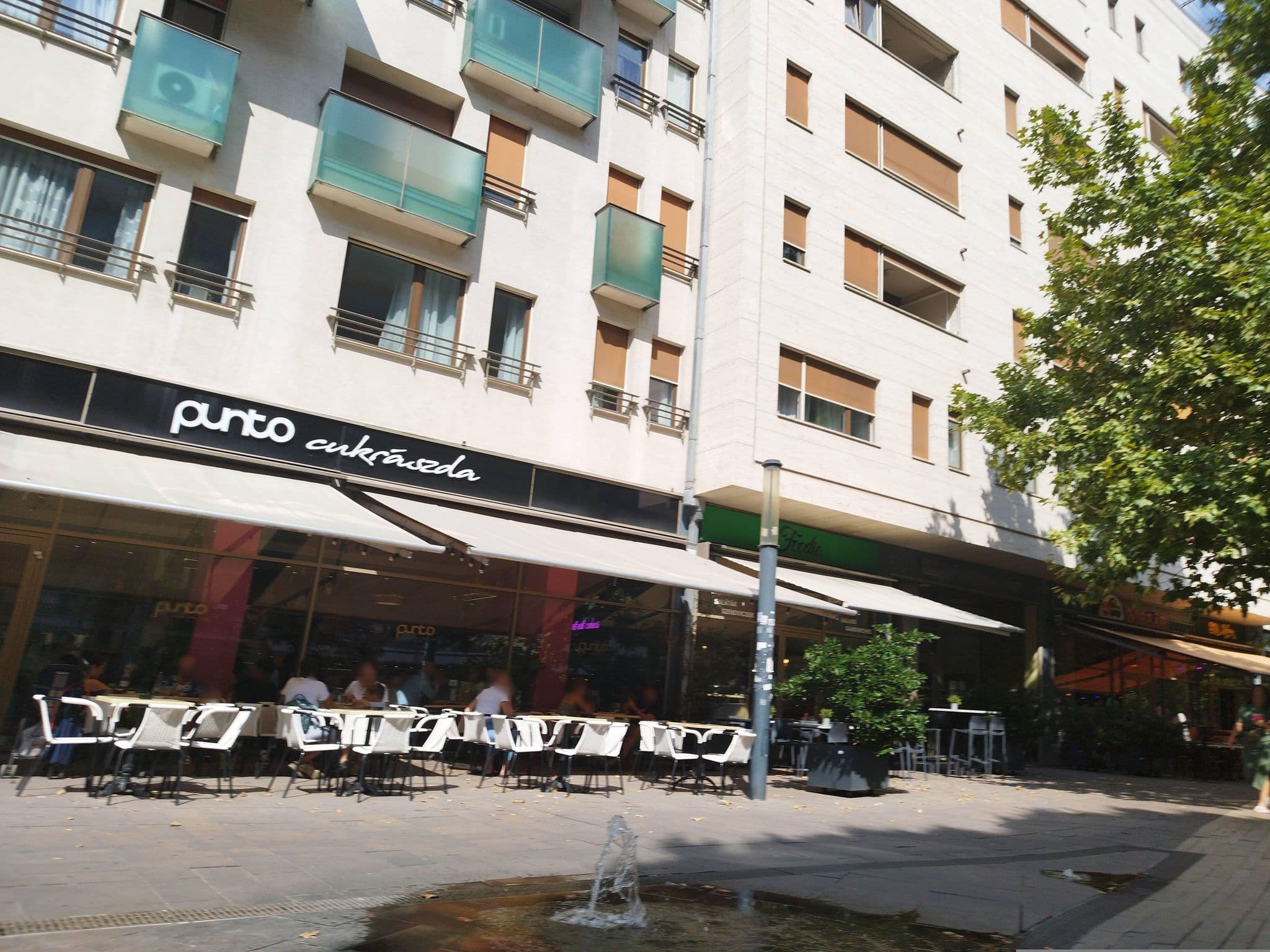 Street view near Corvin Promenade Aparthotel, Józsefváros — © grozsa11 (CC BY-SA · Mapillary)