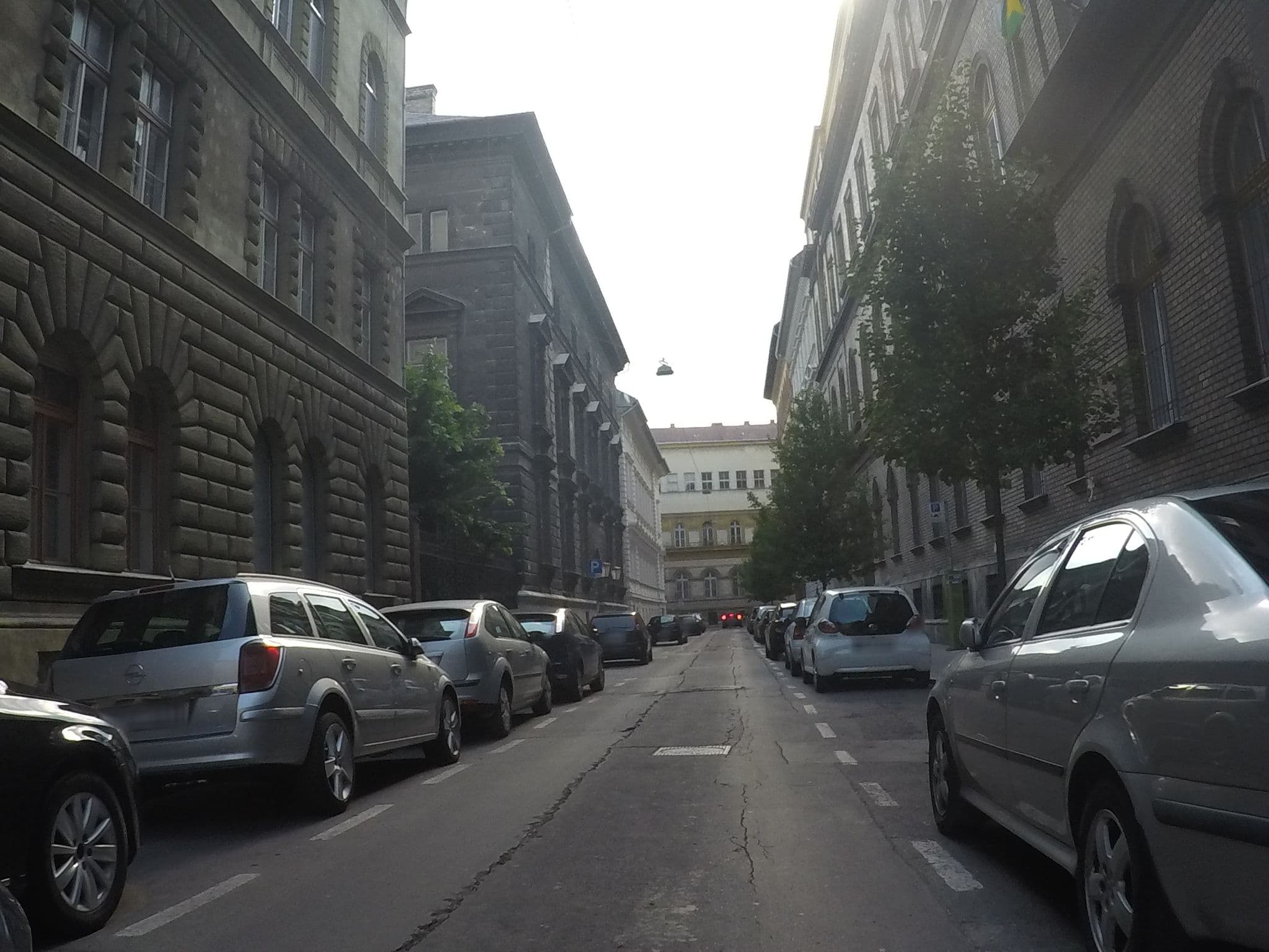 Street view near St. King 11 by Hi5 Apartments, Palotanegyed — © chrisbeddow (CC BY-SA · Mapillary)