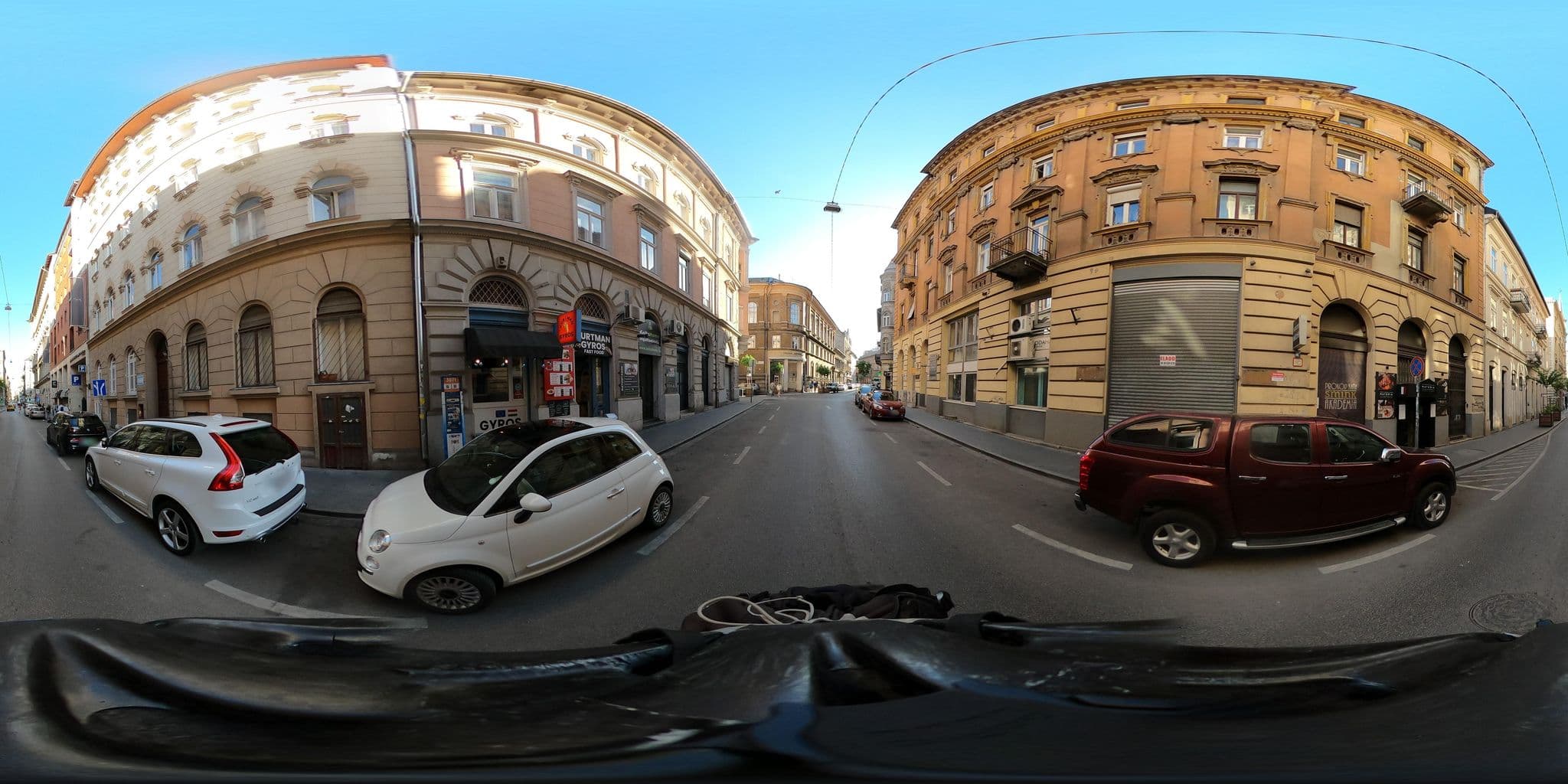 Street view near The Cribs of Budapest, Budapest VI. kerület — © grozsa11 (CC BY-SA · Mapillary)